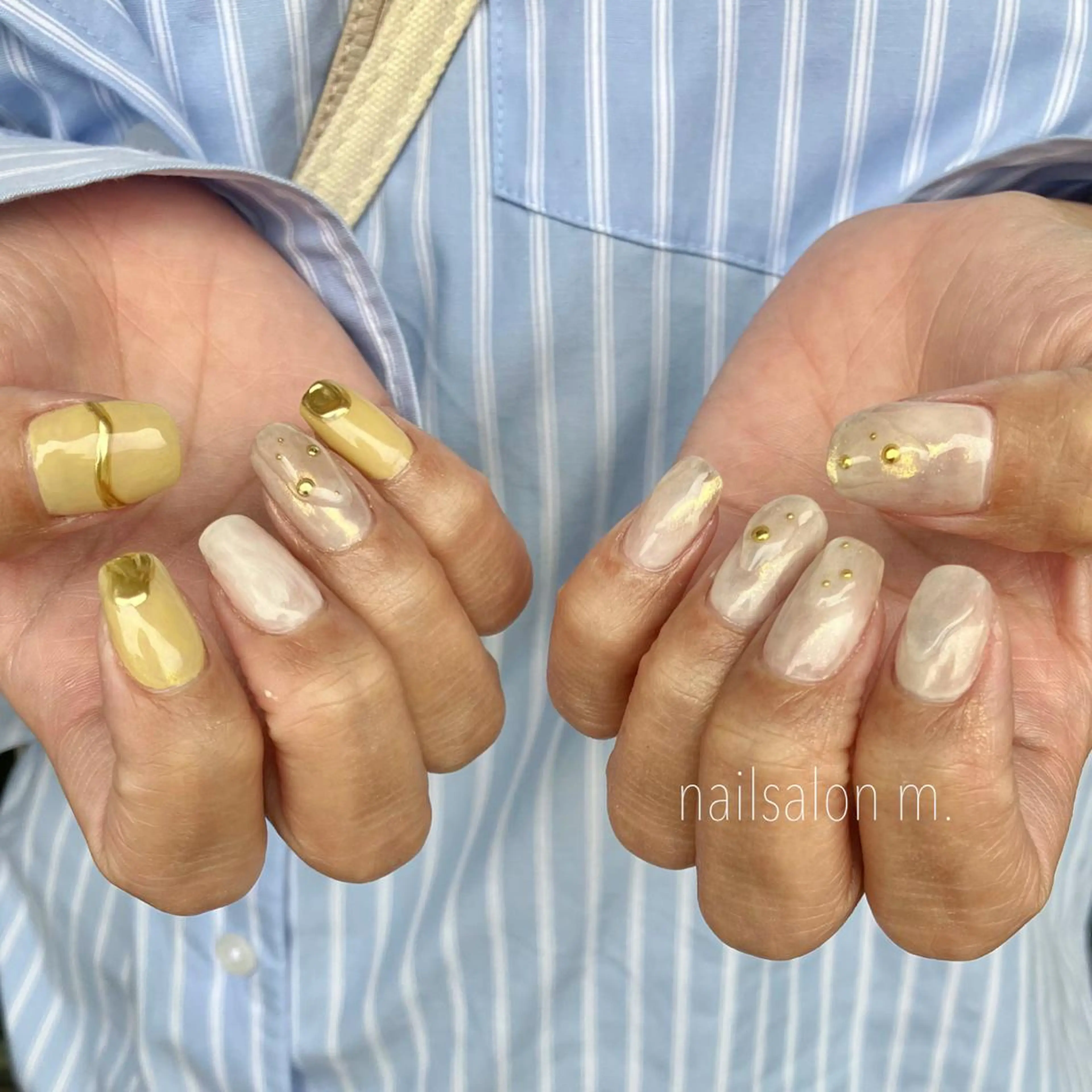 ネイル nailsalon    m.所属・m. mayaのネイルデザイン