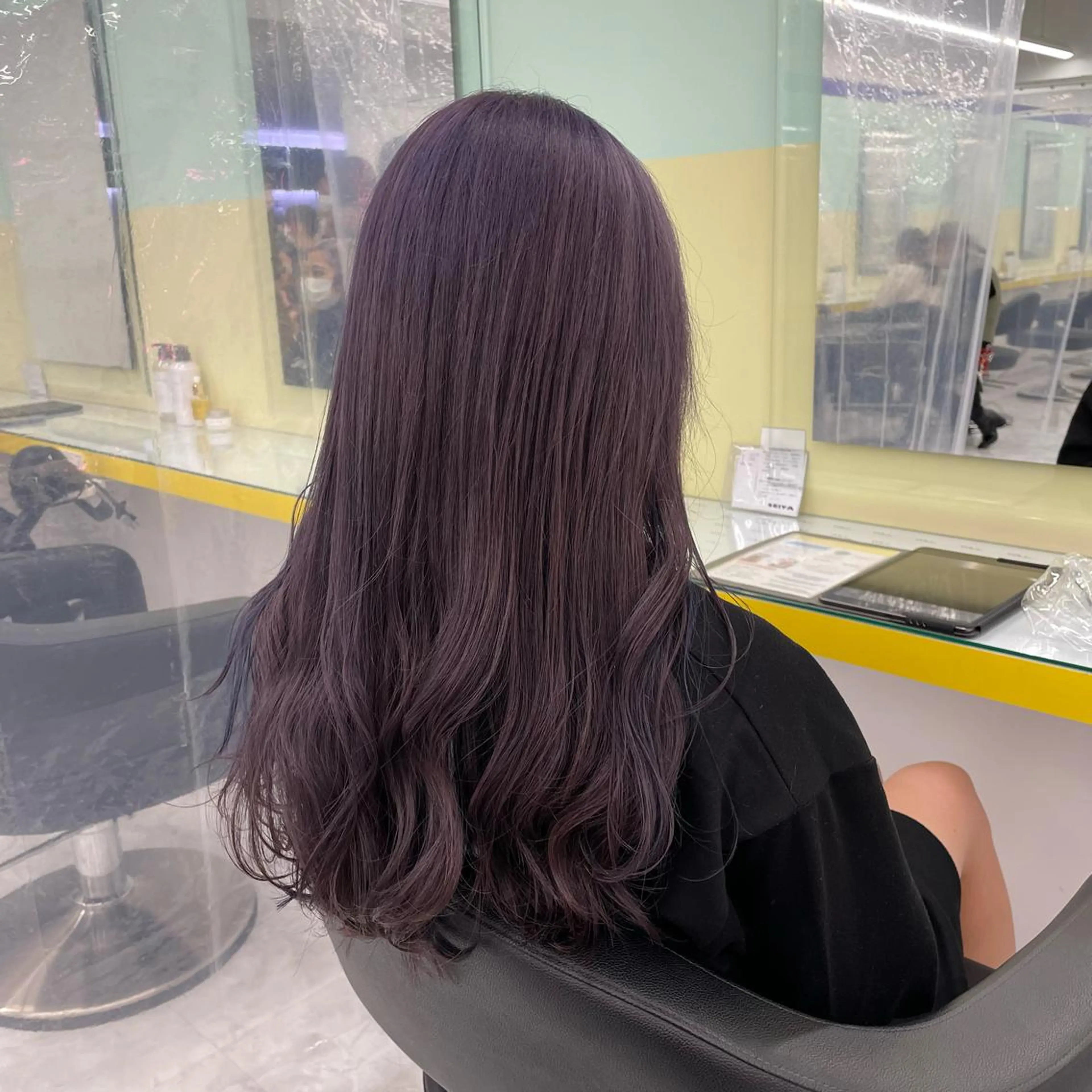 ミディアム カラー パーマ ヘアアレンジ メンズ ヘアカラー トリートメント ヘッドスパ ヘアセット 💜寒色特化 門脇誠弥💜のヘアスタイル