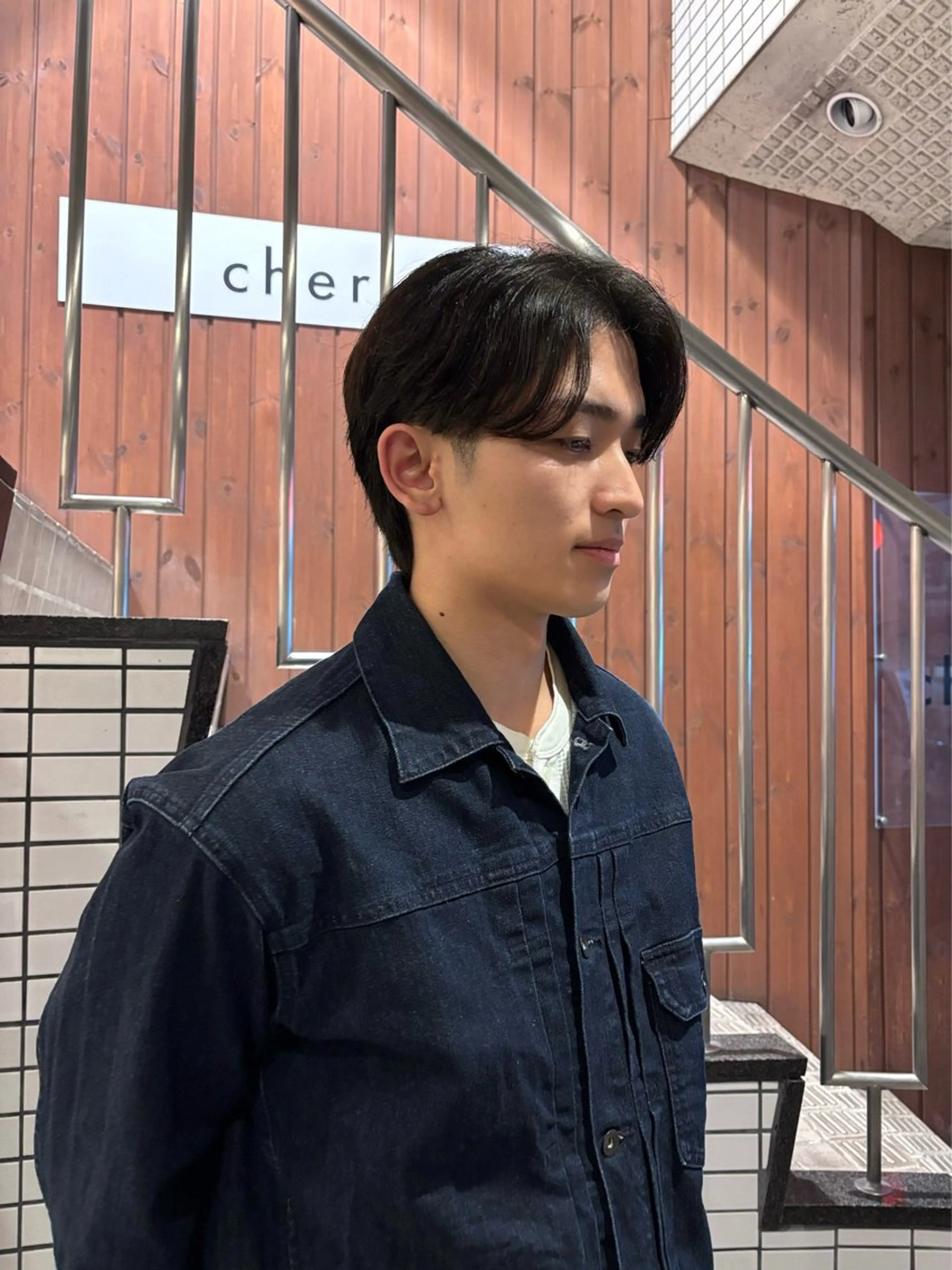 メンズ 刈り上げ ボブ/メンズ/パーマ /Tamakiのヘアスタイル