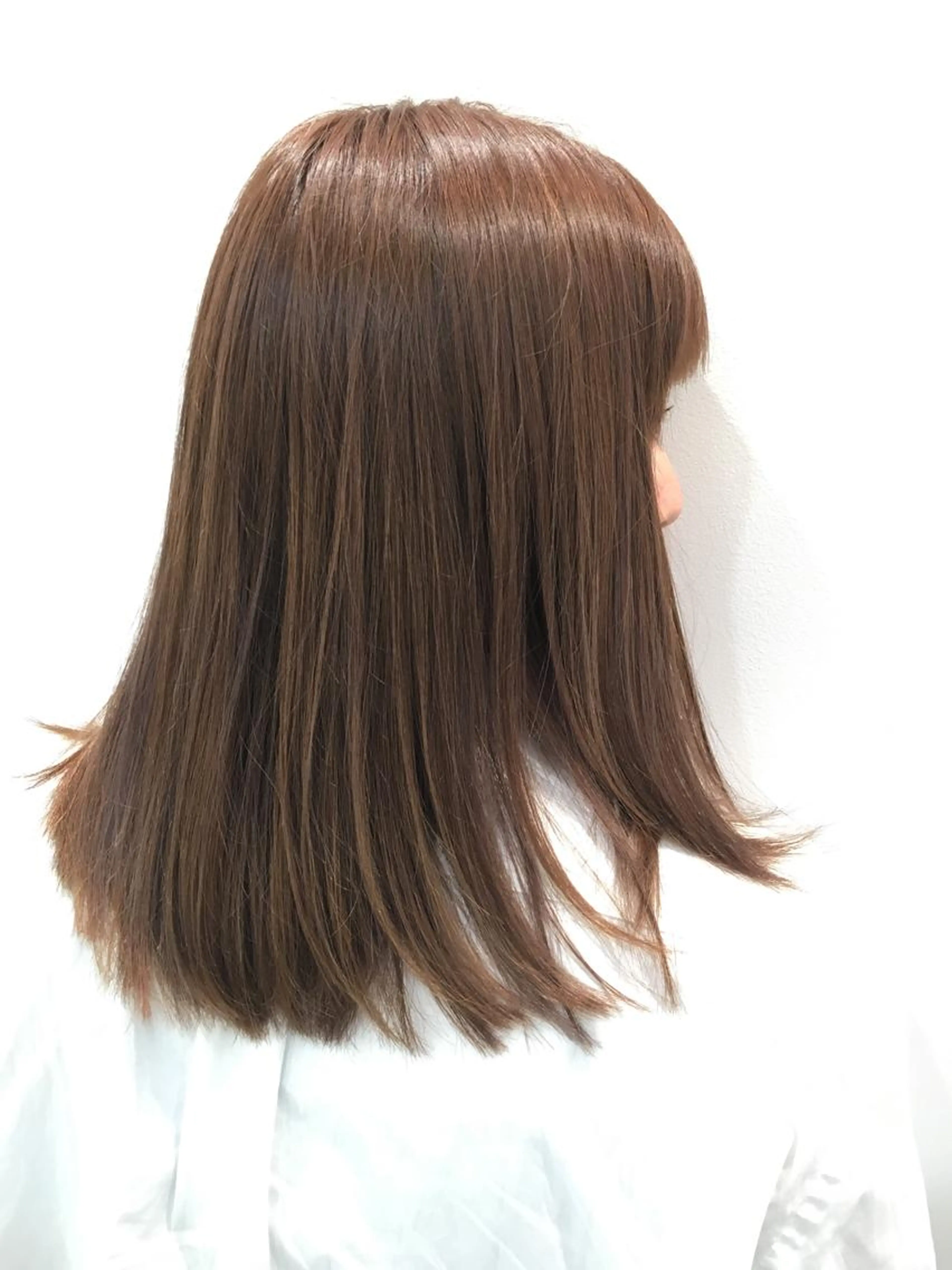 【朝もストレスフリーなサラ髪に💫】カット+縮毛強制✂︎の写真