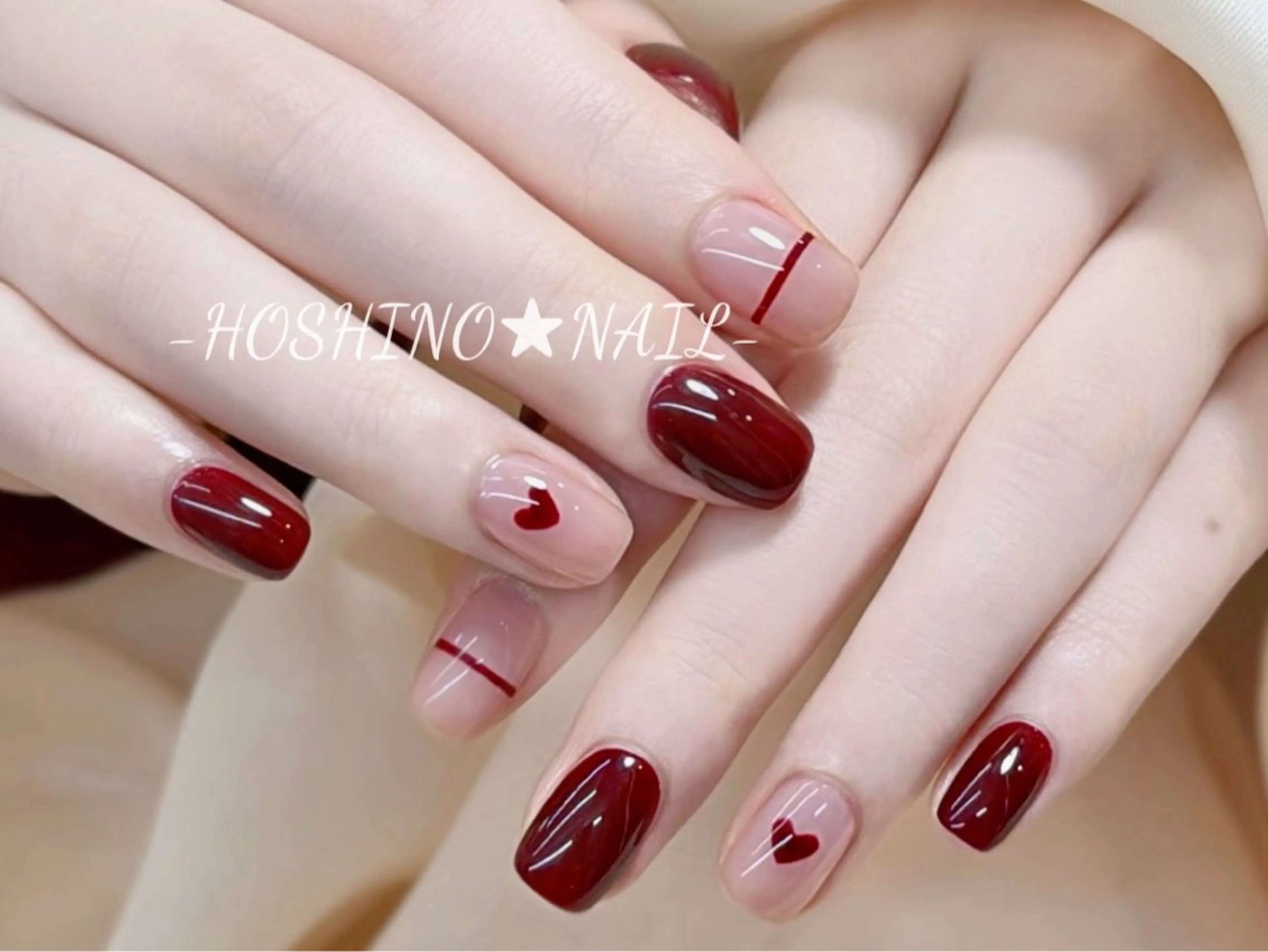 ネイル オーロラネイル チークネイル ドット フットネイル フレンチネイル ハンドネイル ★HOSHINO NAIL★新宿店のネイルデザイン