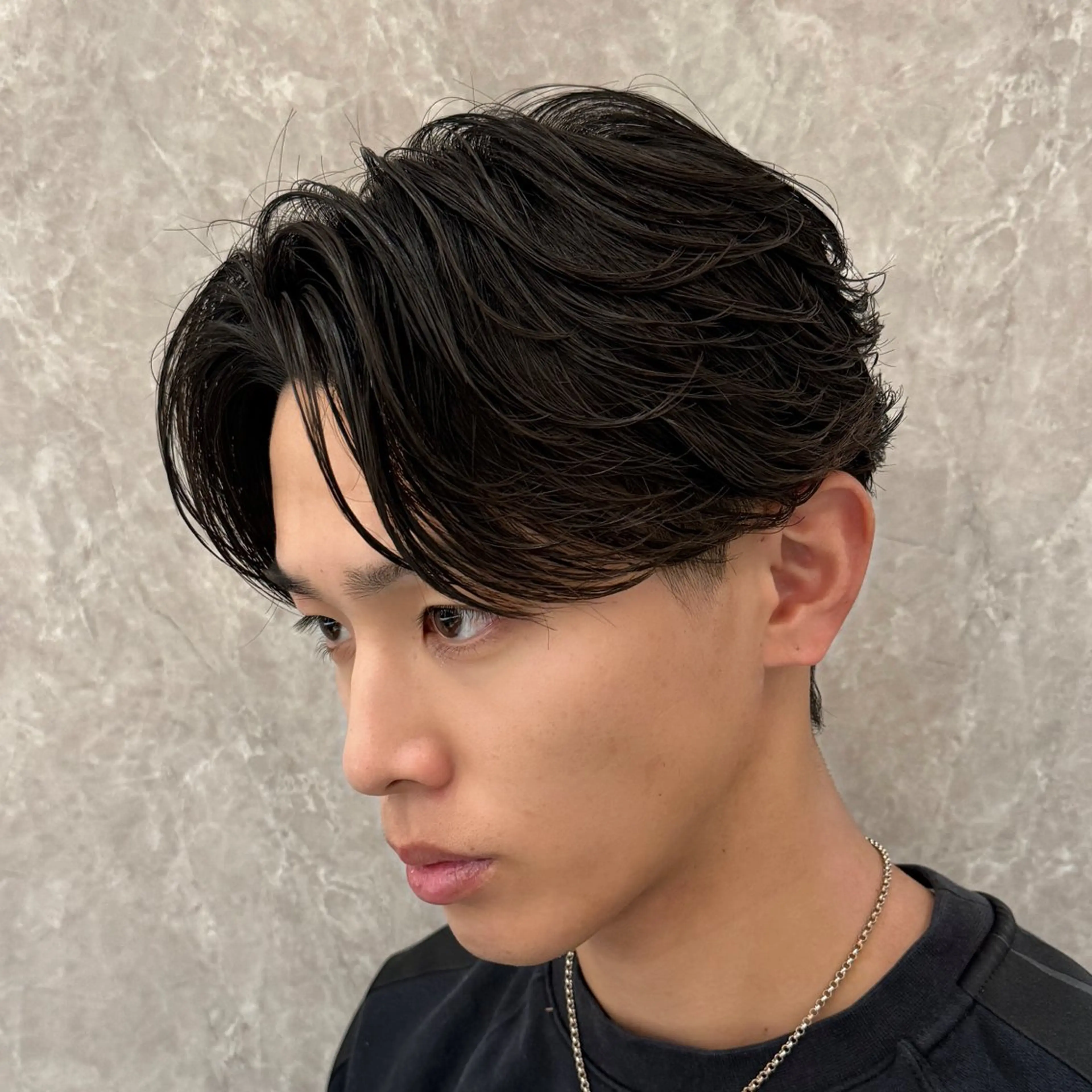 ショート パーマ メンズ 瀧野 翔吾【メンズ特化】のヘアスタイル