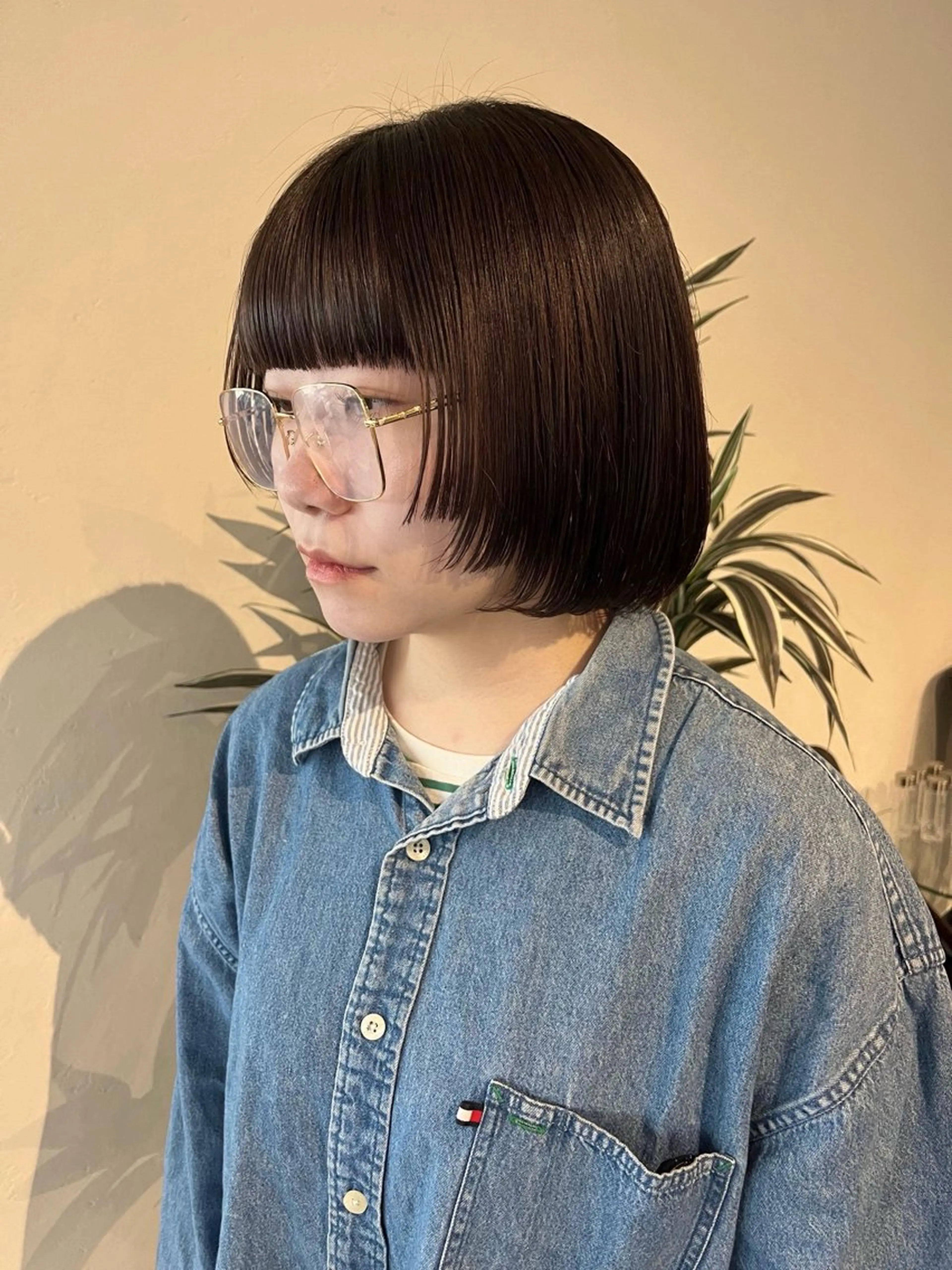 ショート ボブ カット 桃果 momokaのヘアスタイル