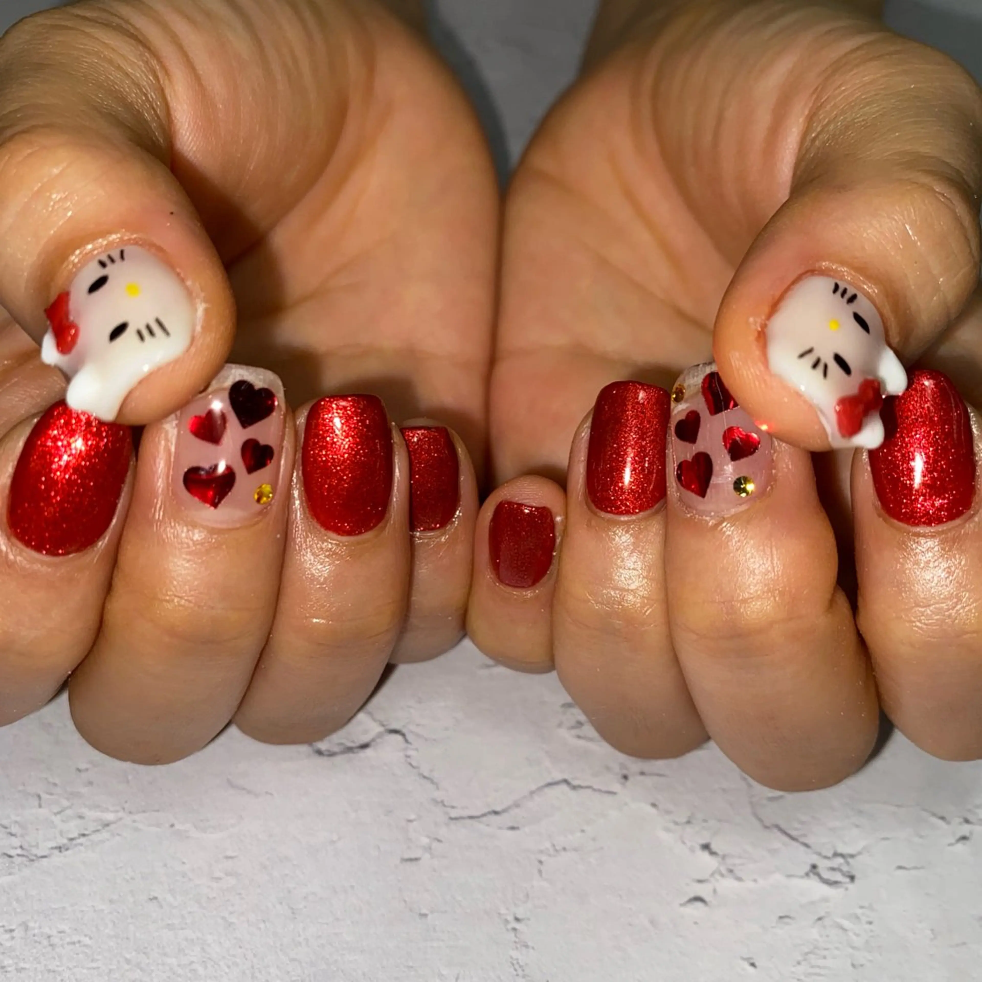 ネイル ハンドネイル NailSalonPucci所属・mana*.🧸.． ネイルモデル募集中のネイルデザイン