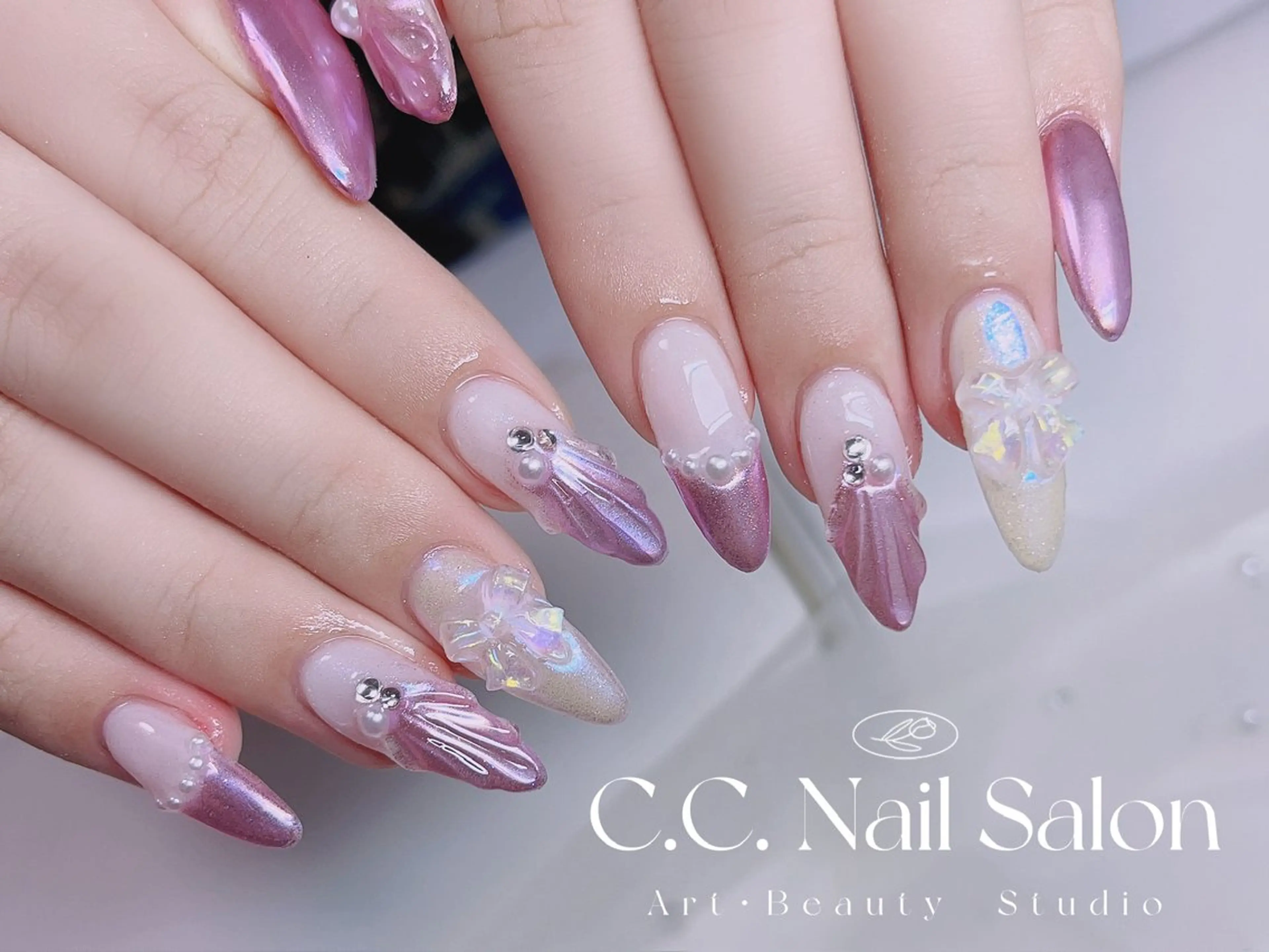 ネイル ハンドネイル C.C.Nail Salon所属・✨C.C. Nail 🎀池袋のネイルデザイン
