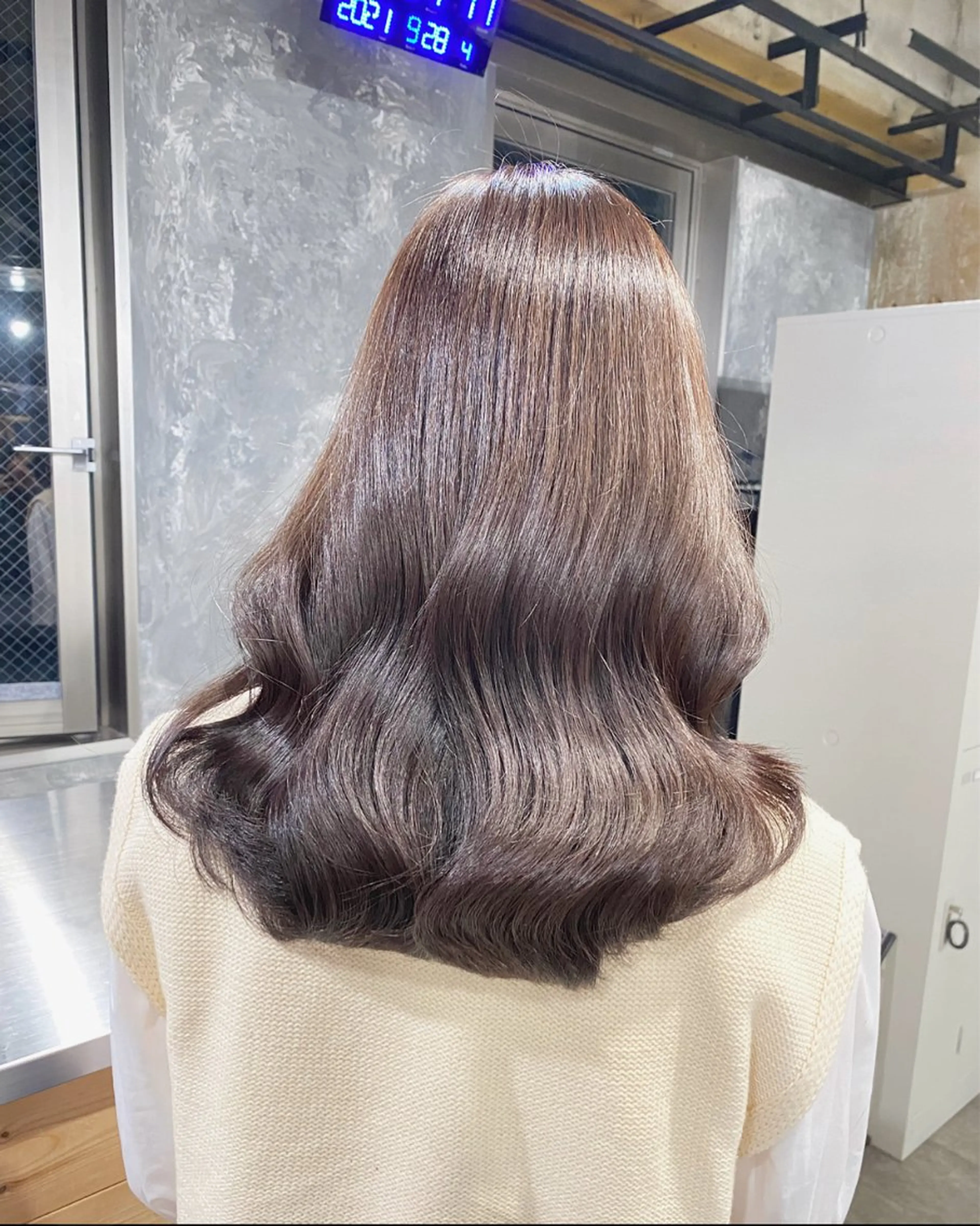 ロング カラー カット ヘアカラー 🔷大人男子 ヘアKUMA🔷のヘアスタイル