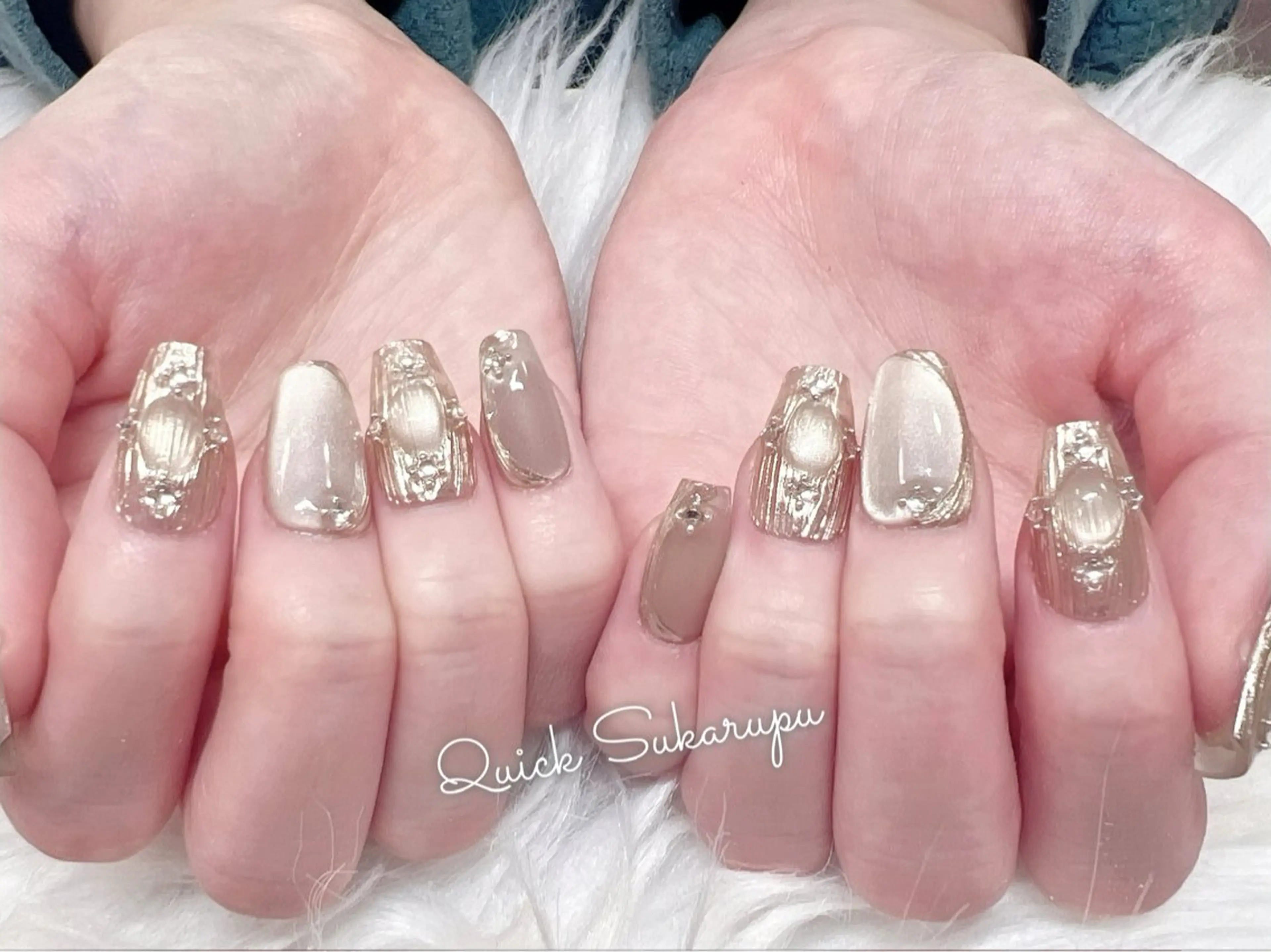 ネイル ハンドネイル Quick Sukarupu 高田馬場店所属・Quick Sukarupuのネイルデザイン
