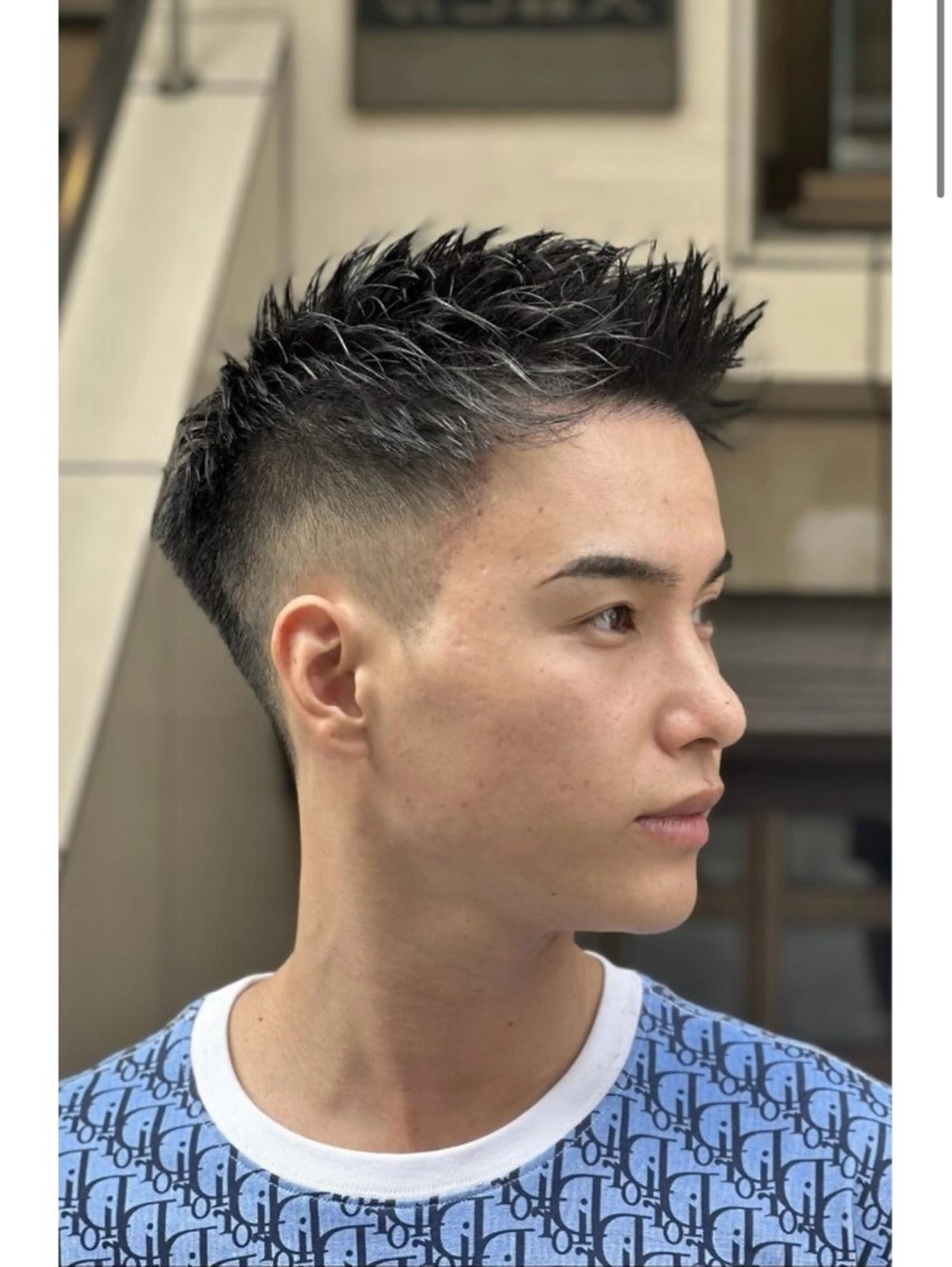 ショート メンズ ドルクス上野店所属・豊見本 歩武のヘアスタイル