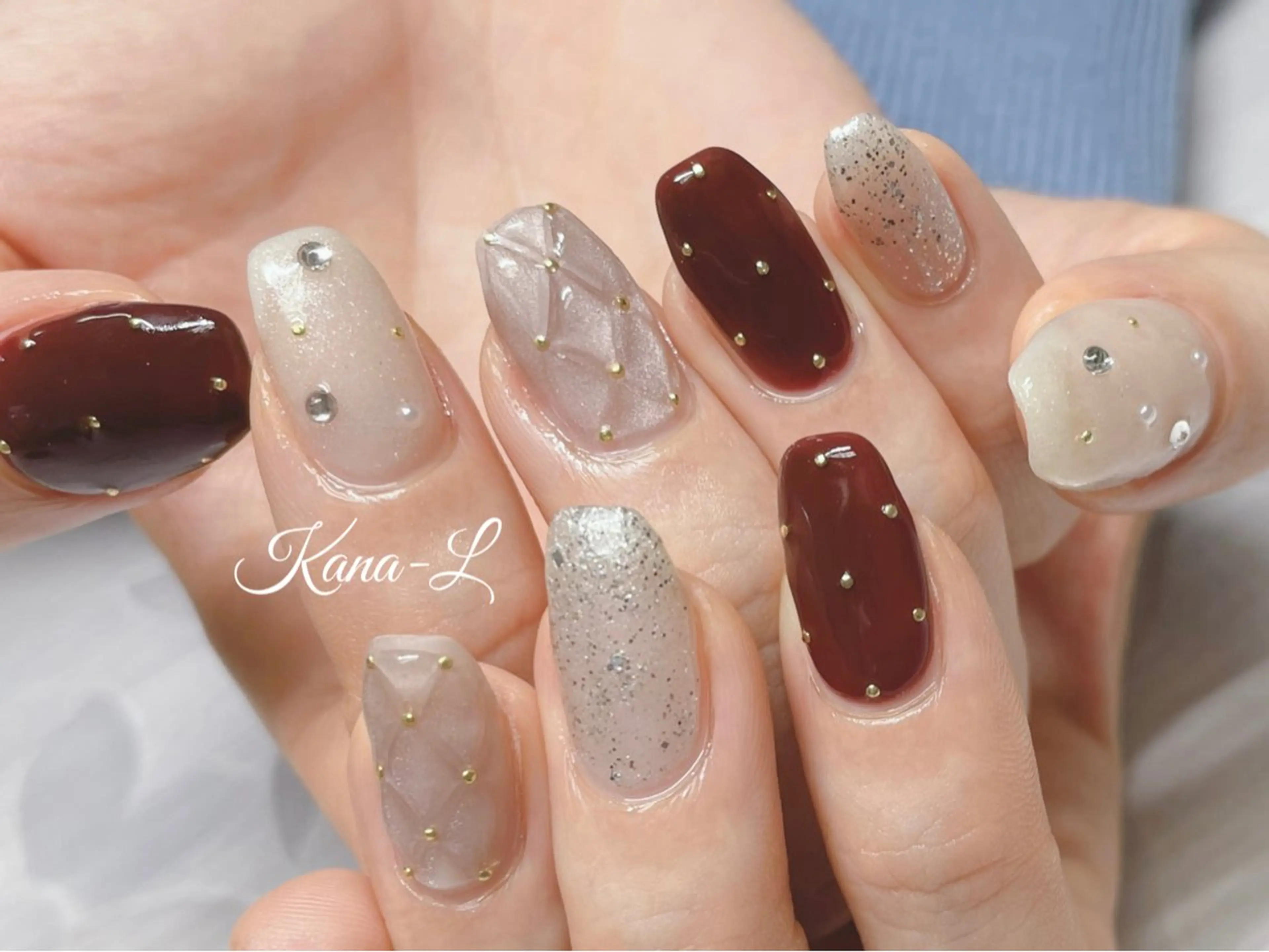 ネイル 芦辺 香奈のネイルデザイン