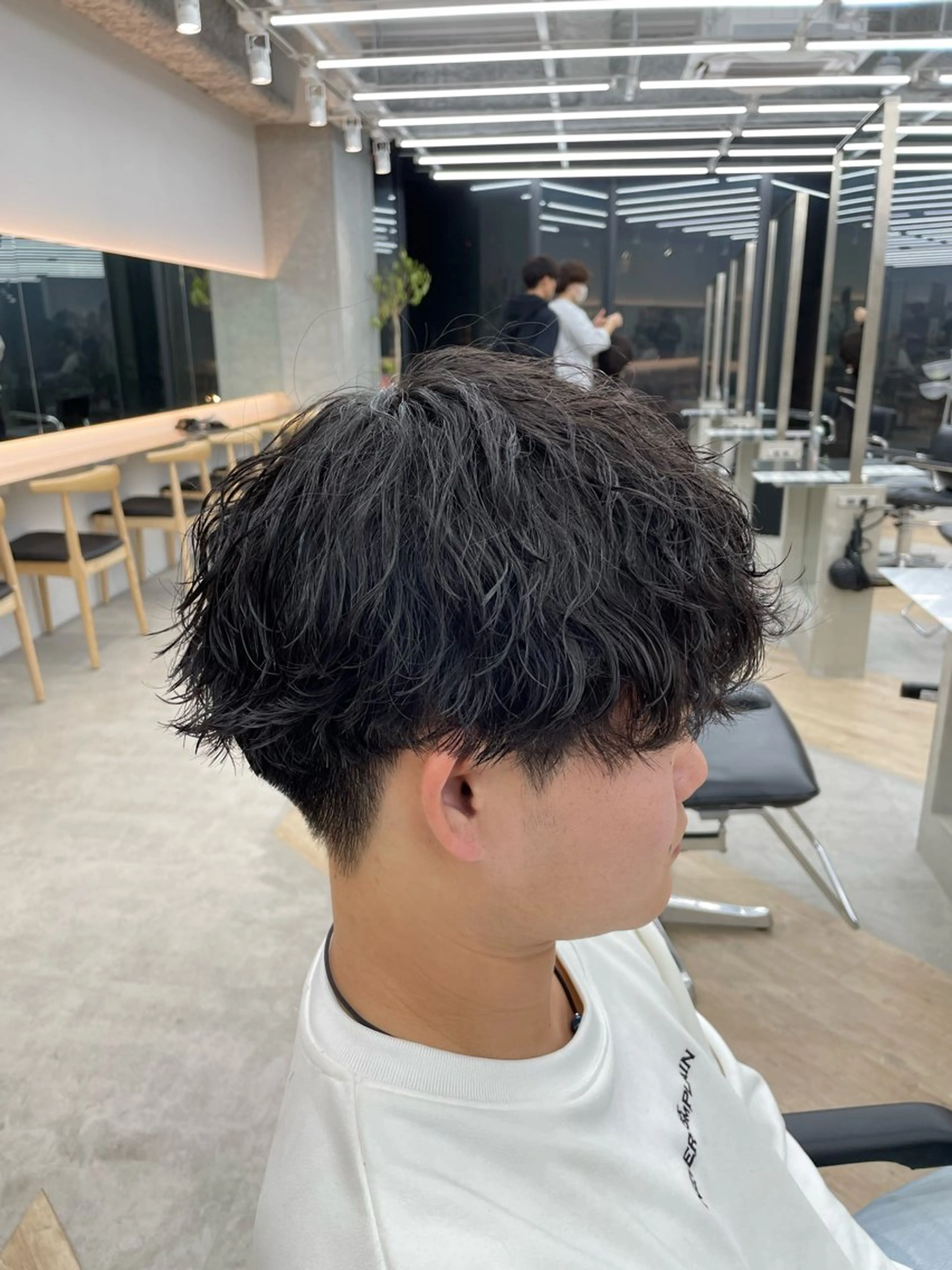 ショート パーマ メンズ fifth  SAKAE所属・山本千太 ✨メンズパーマ✨のヘアスタイル