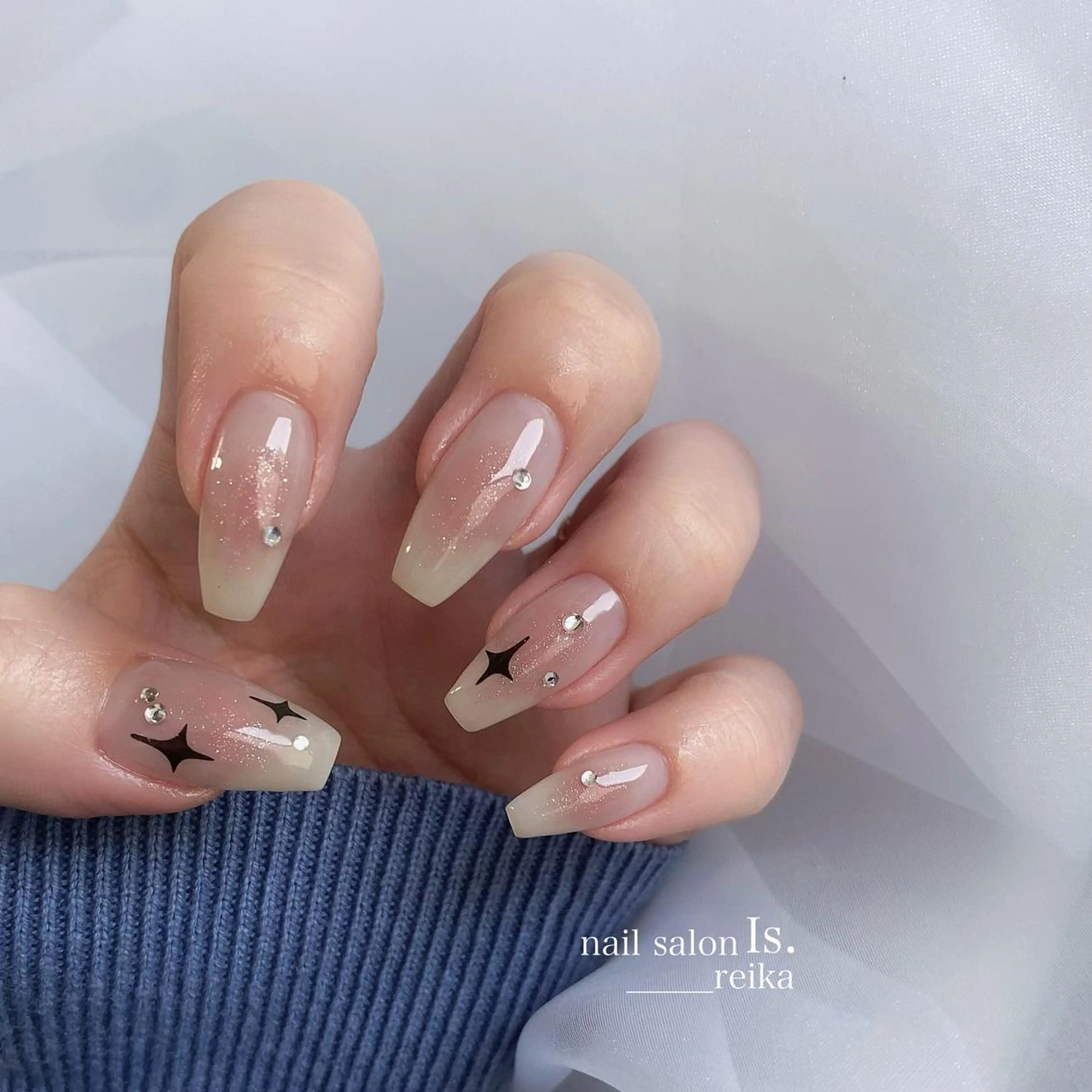 ネイル チークネイル nail salon Is.  reikaのネイルデザイン