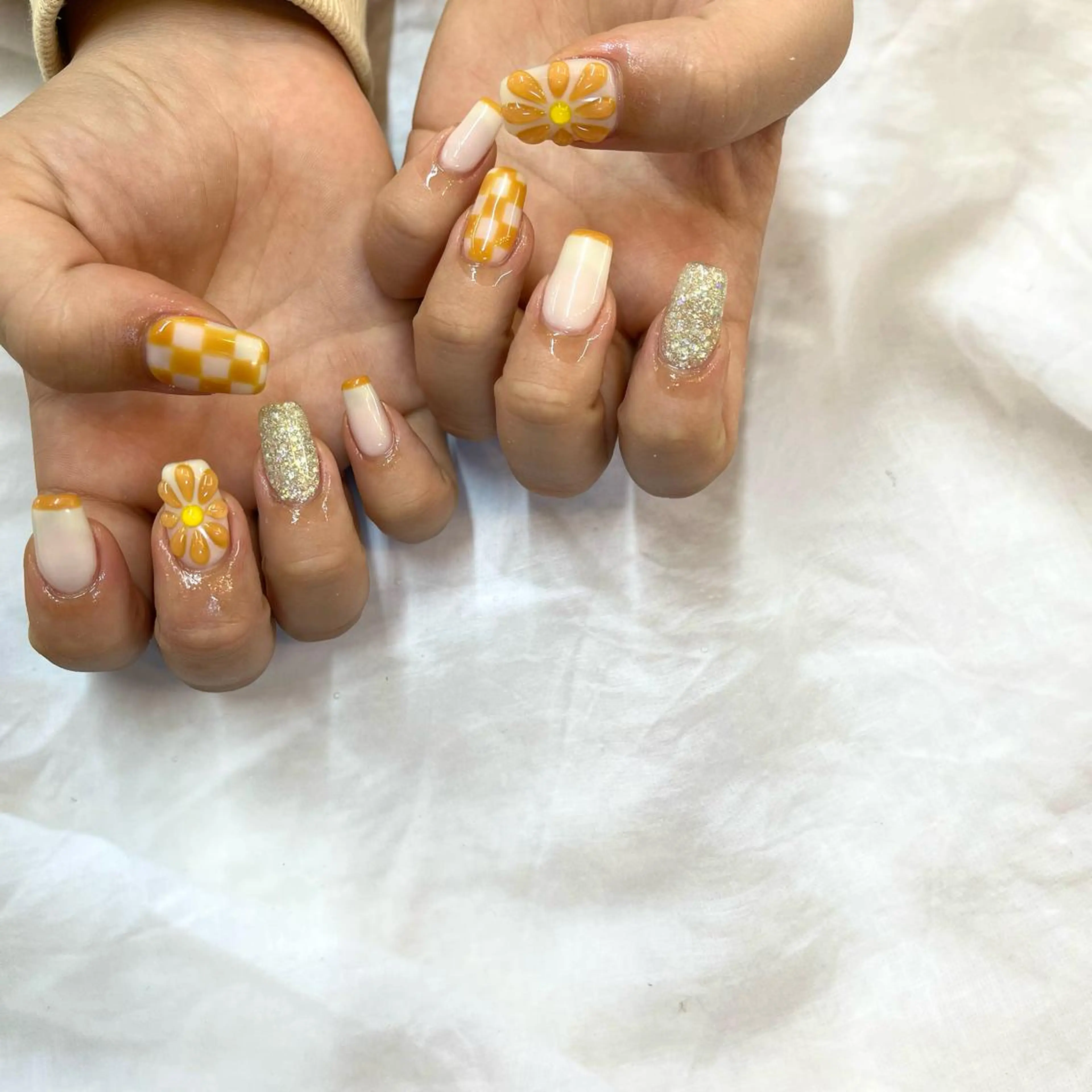 ネイル 持ち込み ハンドネイル NAIL Alaia 𓇼SHIORIのネイルデザイン