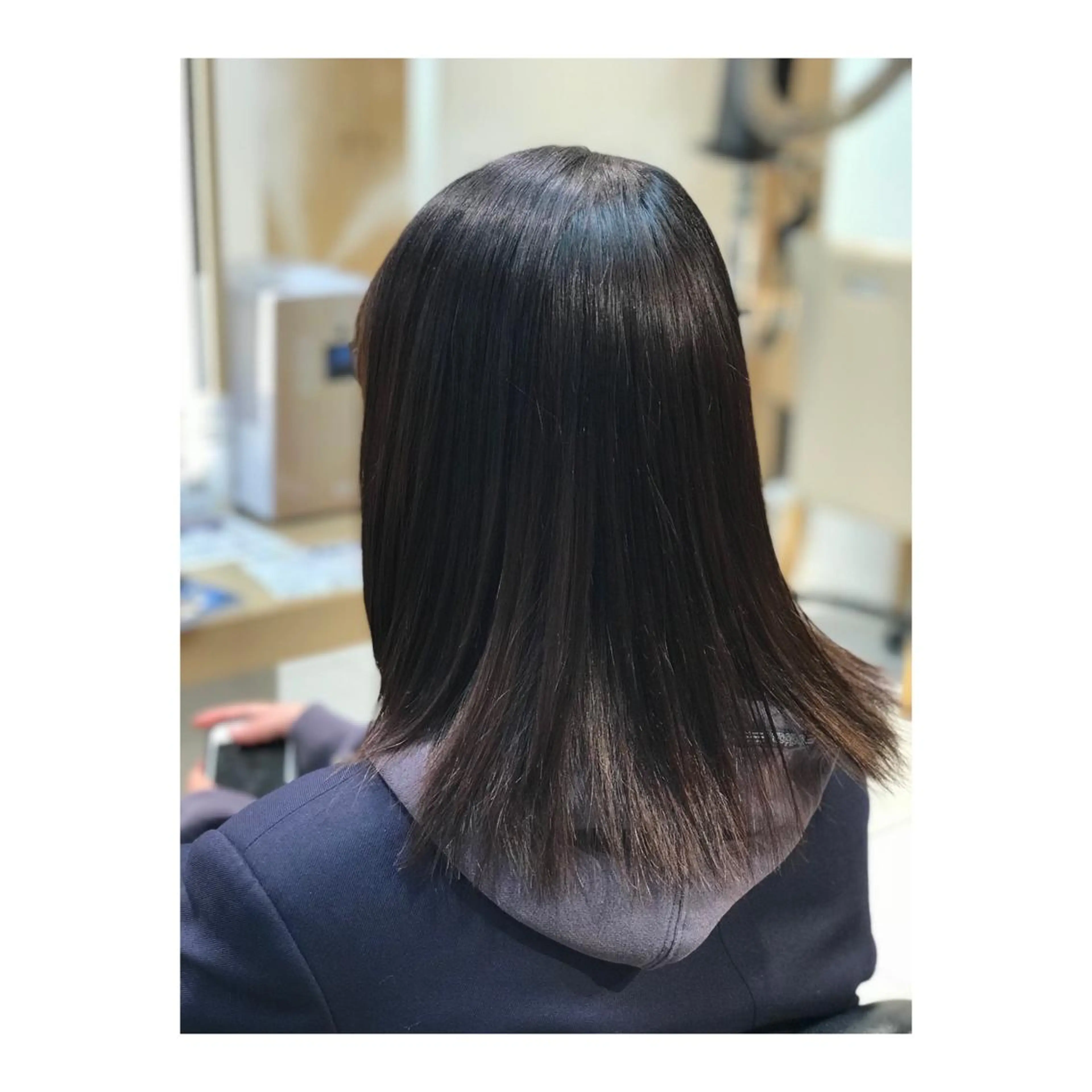 ミディアム カラー トリートメント 岡本 拓朗のヘアスタイル