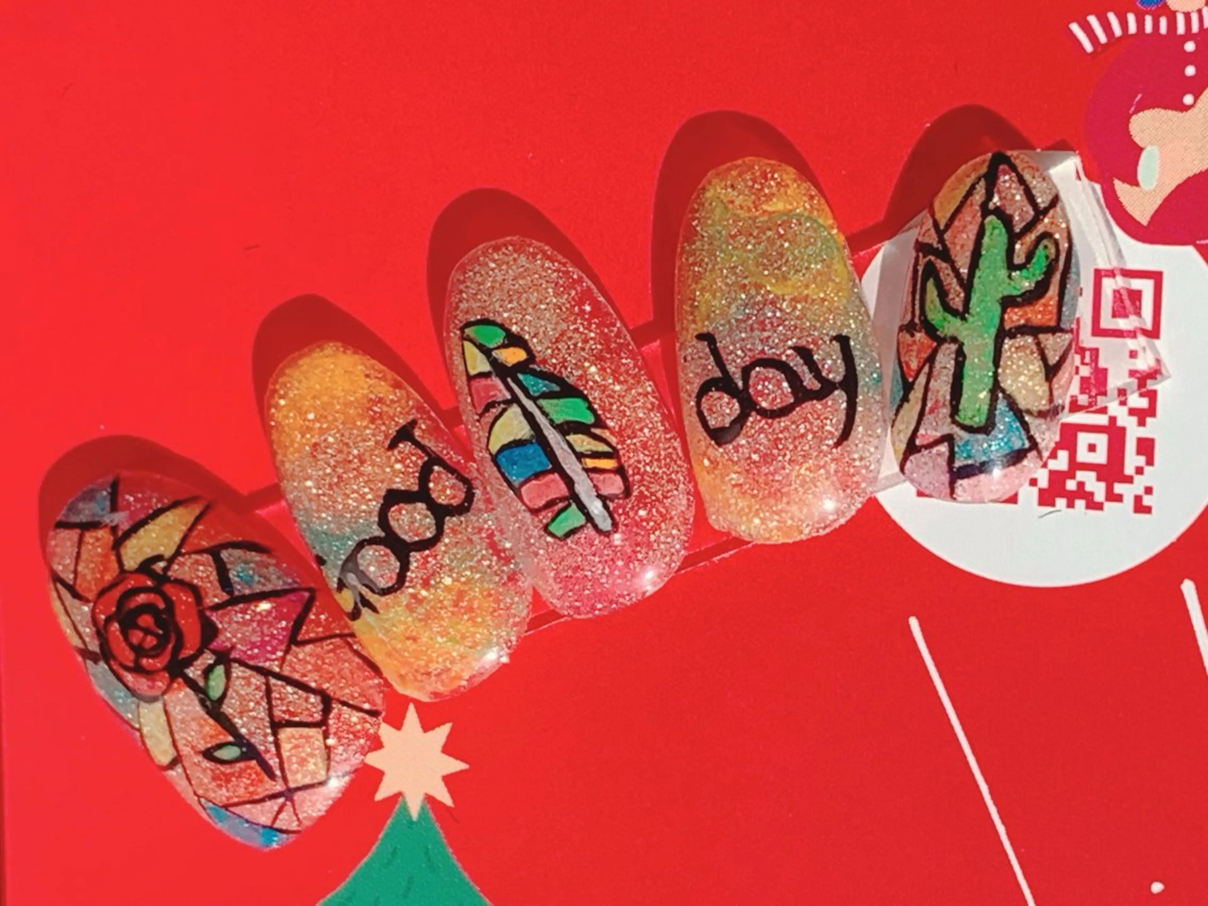 ネイル 冬ネイル クリスマス ハンドネイル NAIL__KOKO 大竹のネイルデザイン