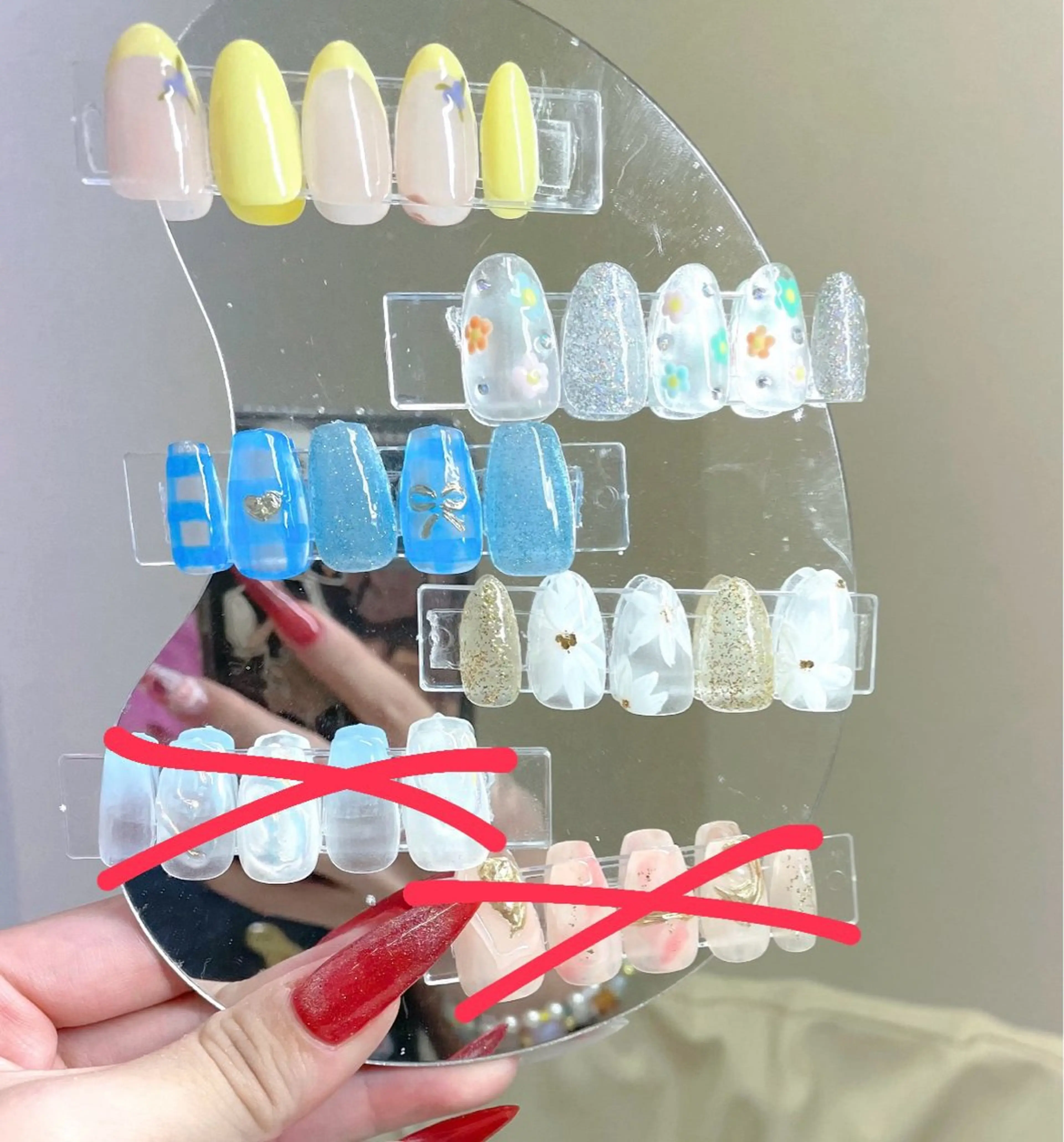 【モデル】定額ネイル【色変え無料】の写真