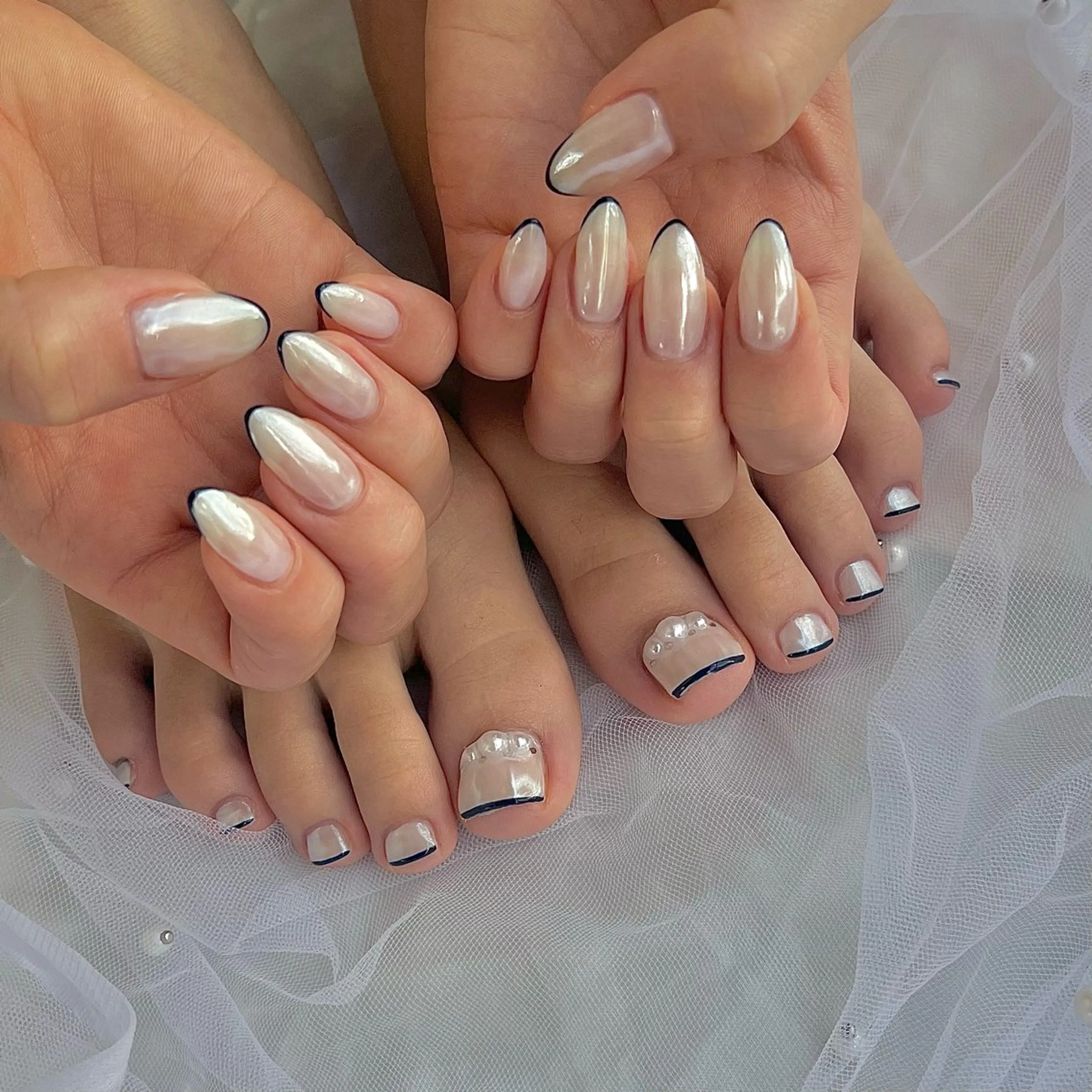 ネイル ハンドネイル フットネイル Nailsalon Fave/Rinaのネイルデザイン