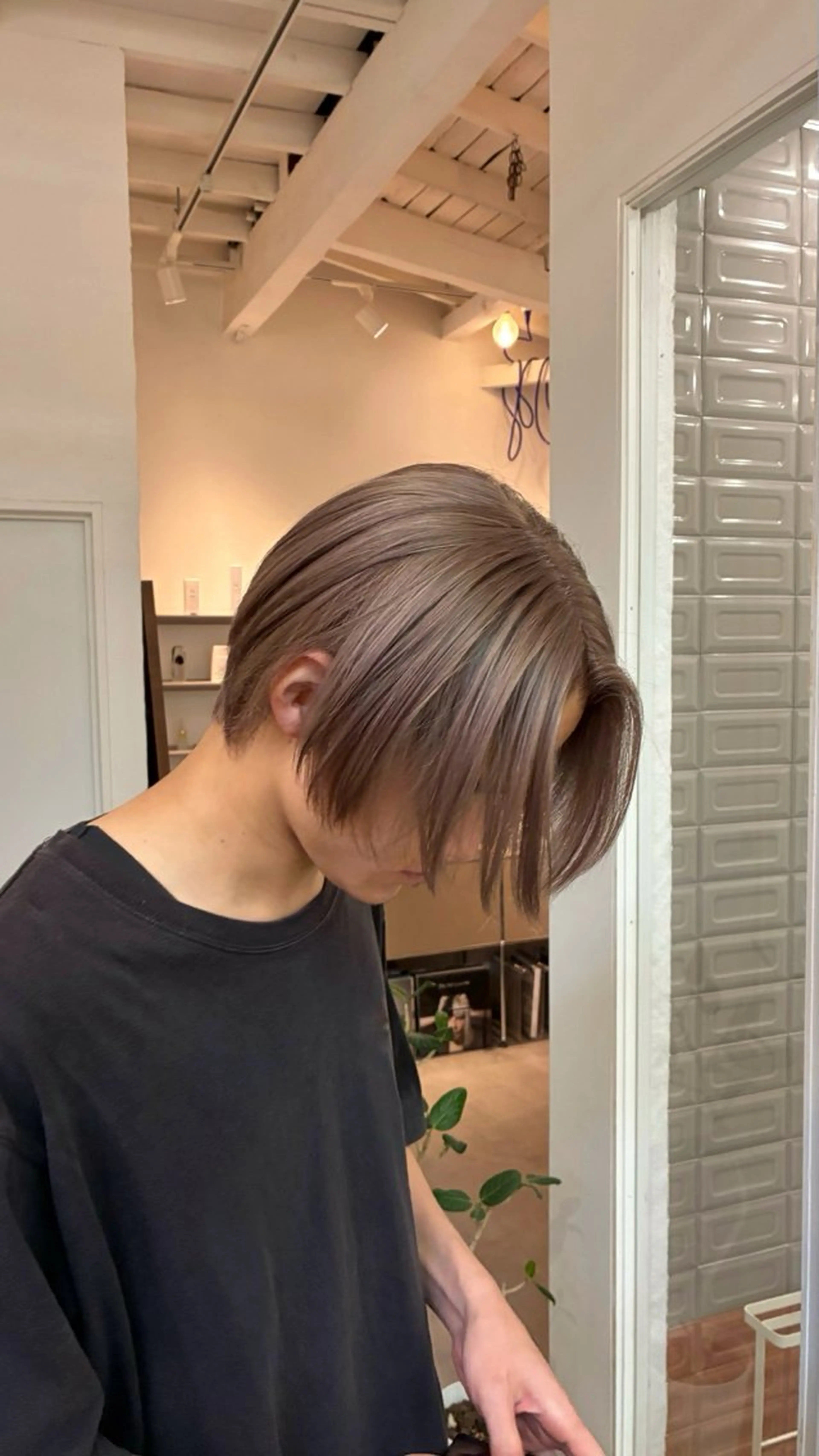 ショート メンズ ヘアカラー nanami🎀/ ふんわりカラーのヘアスタイル