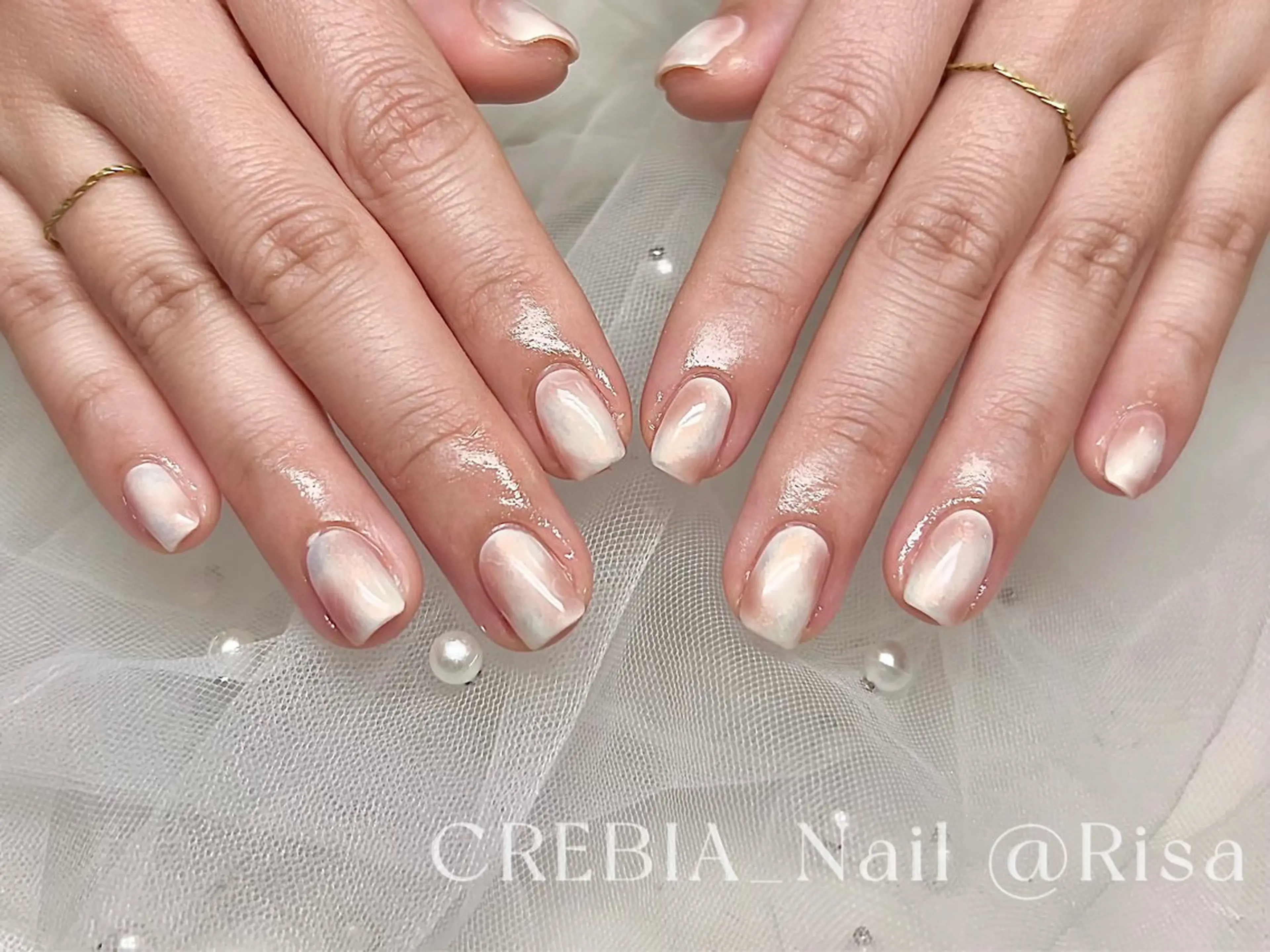 ネイル CREBIA beaute ネイル部所属・CREBIA @Risaのネイルデザイン