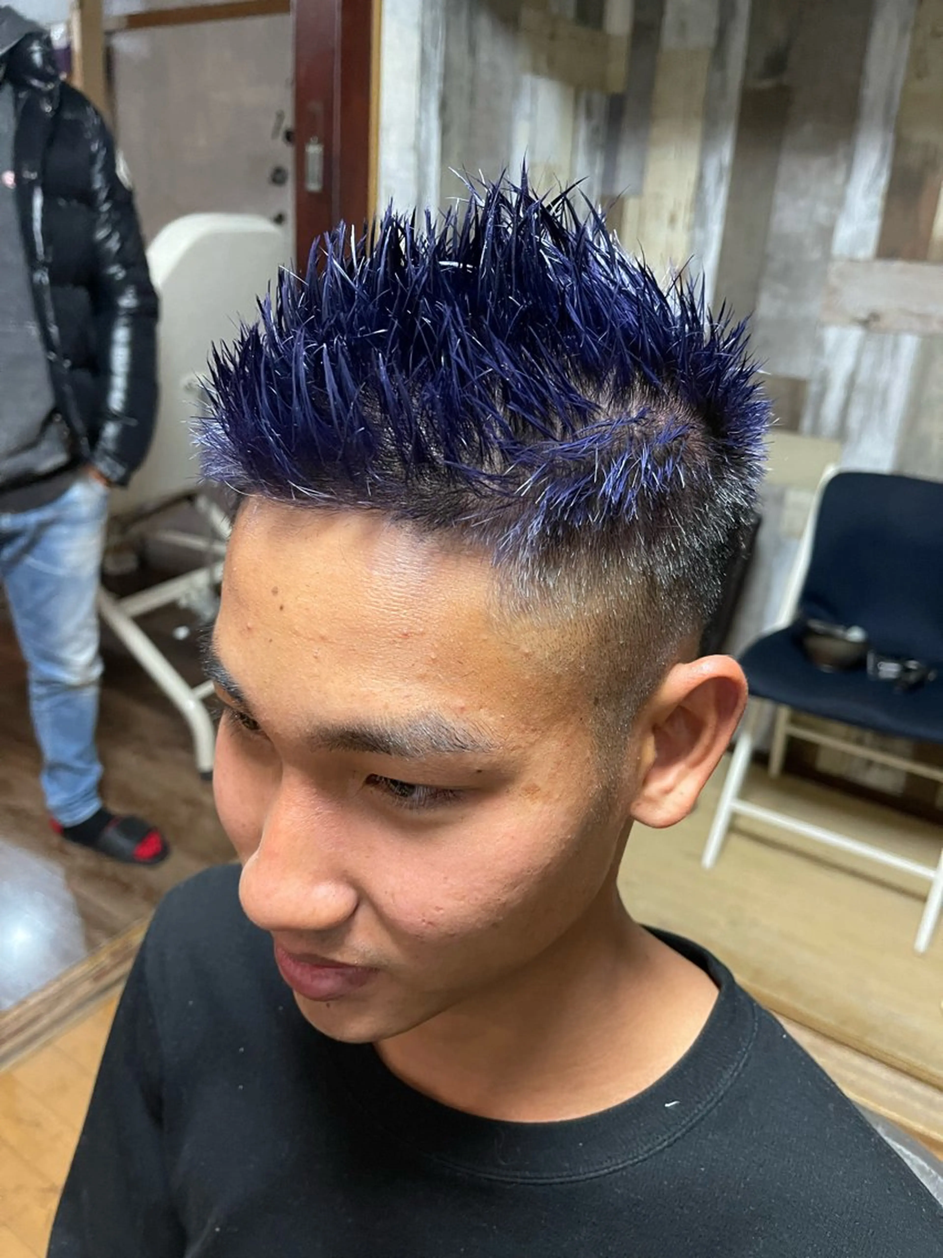 ショート カラー メンズ カット ヘアカラー トリートメント spaski所属・メンズ特化型/永井 友貴のヘアスタイル