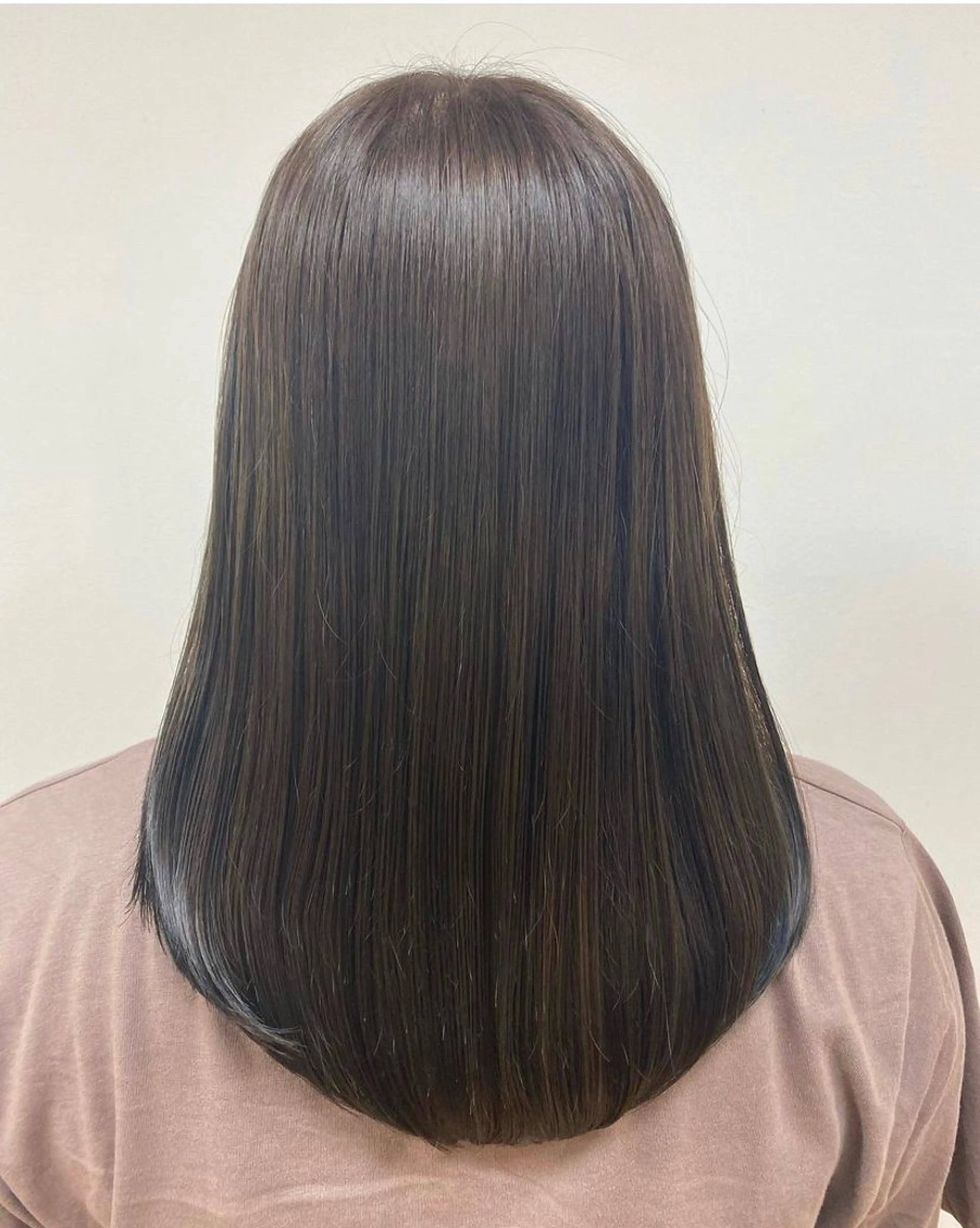 セミロング カラー 縮毛矯正 トリートメント 💖縮毛矯正 💖　MISAKIのヘアスタイル