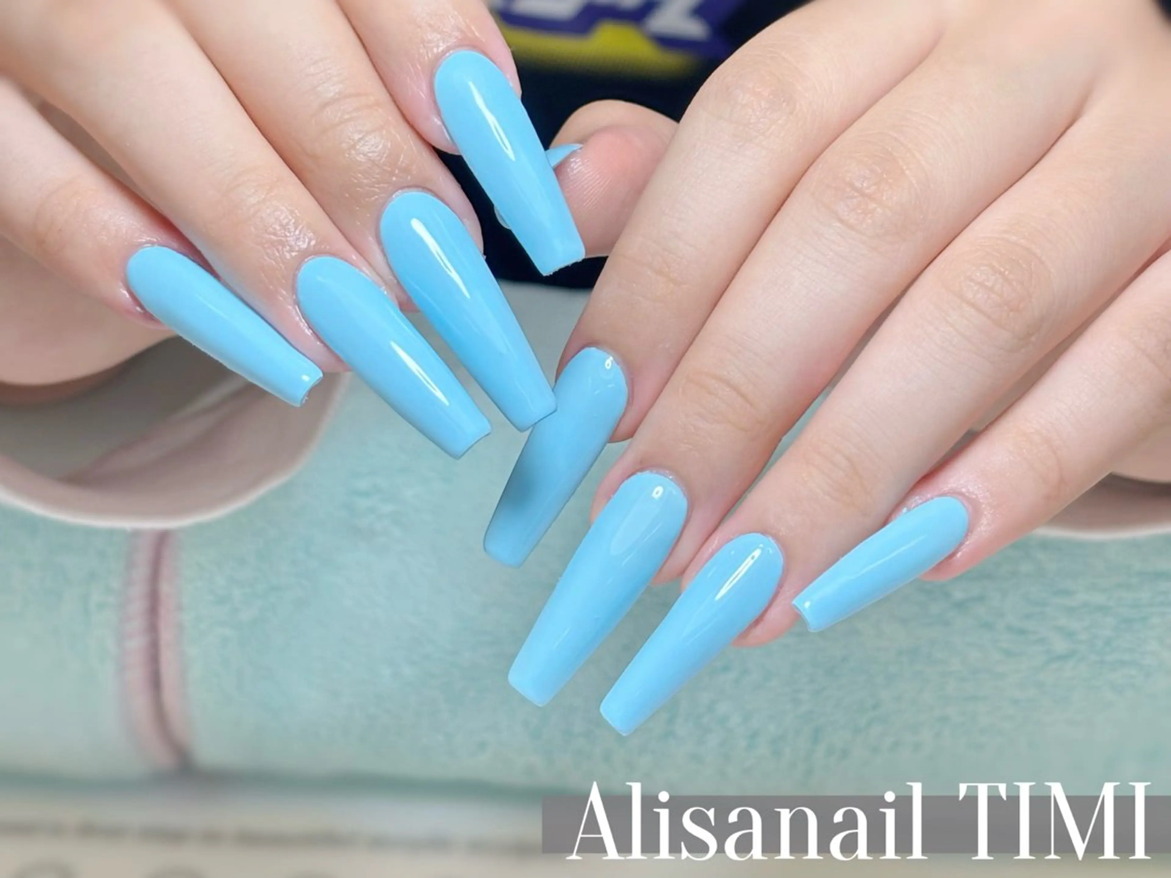 ネイル ワンカラーネイル ハンドネイル Alisa nail Timiのネイルデザイン