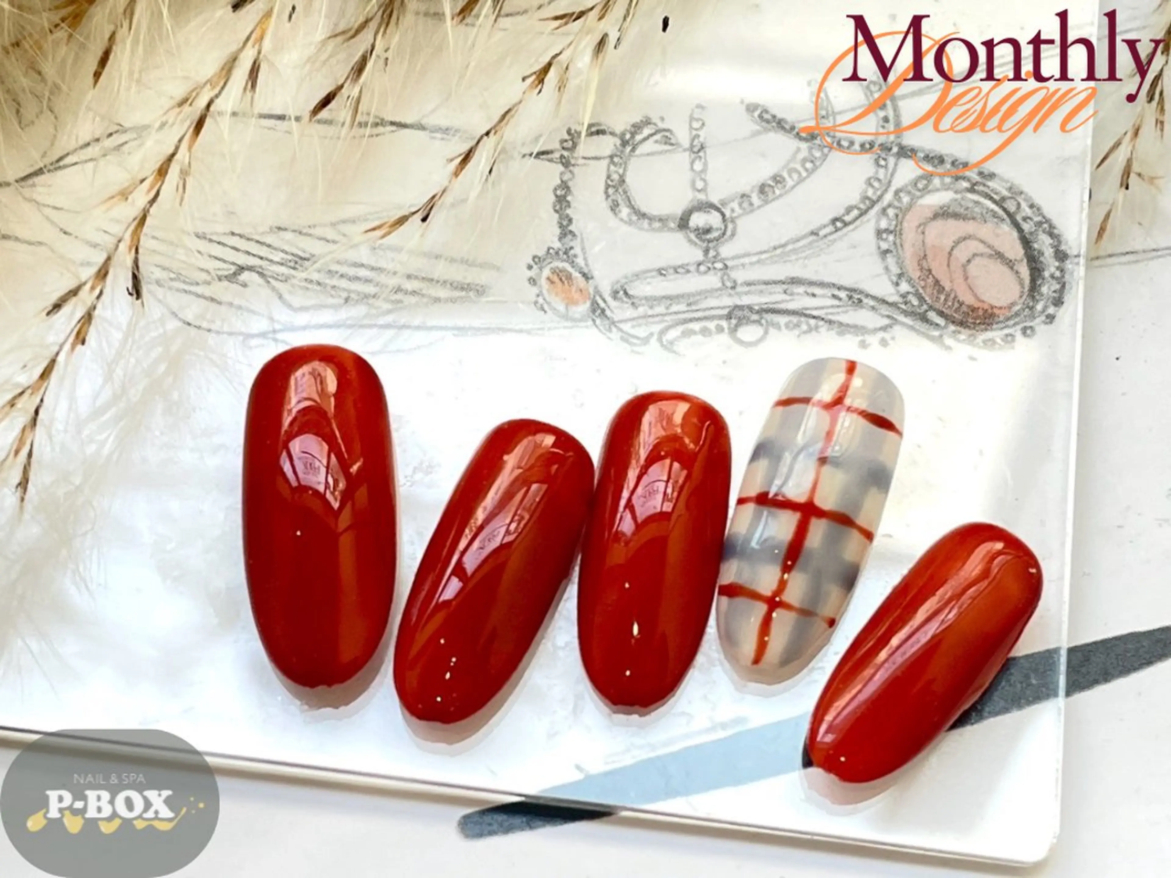【ハンド】長さ出し10本/定額デザイン💅¥0の写真