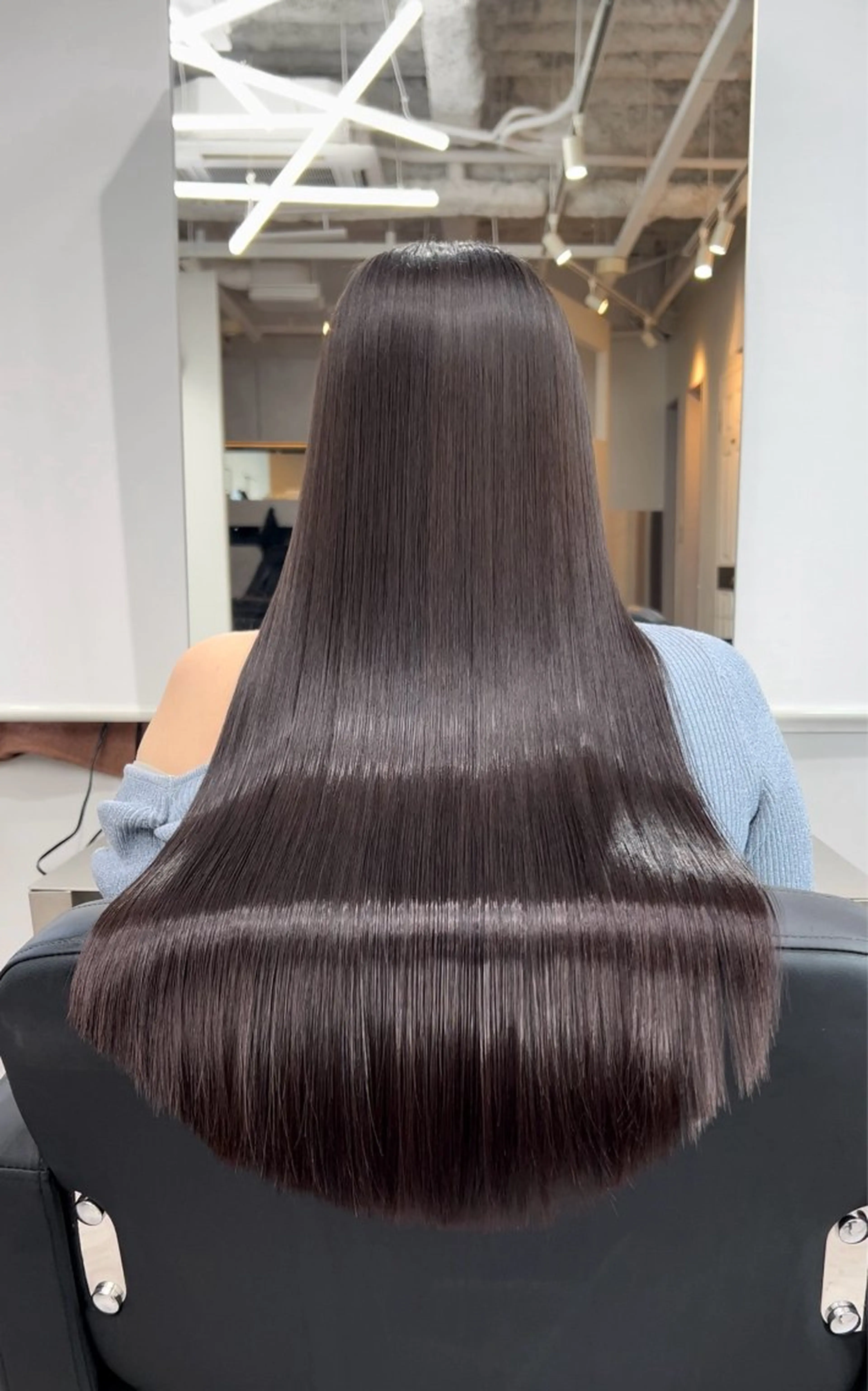 ロング 髪質改善 縮毛矯正 トリートメント カット ヘアカラー トリートメント 🫧髪質改善 講師🫧🍎幹細胞のヘアスタイル