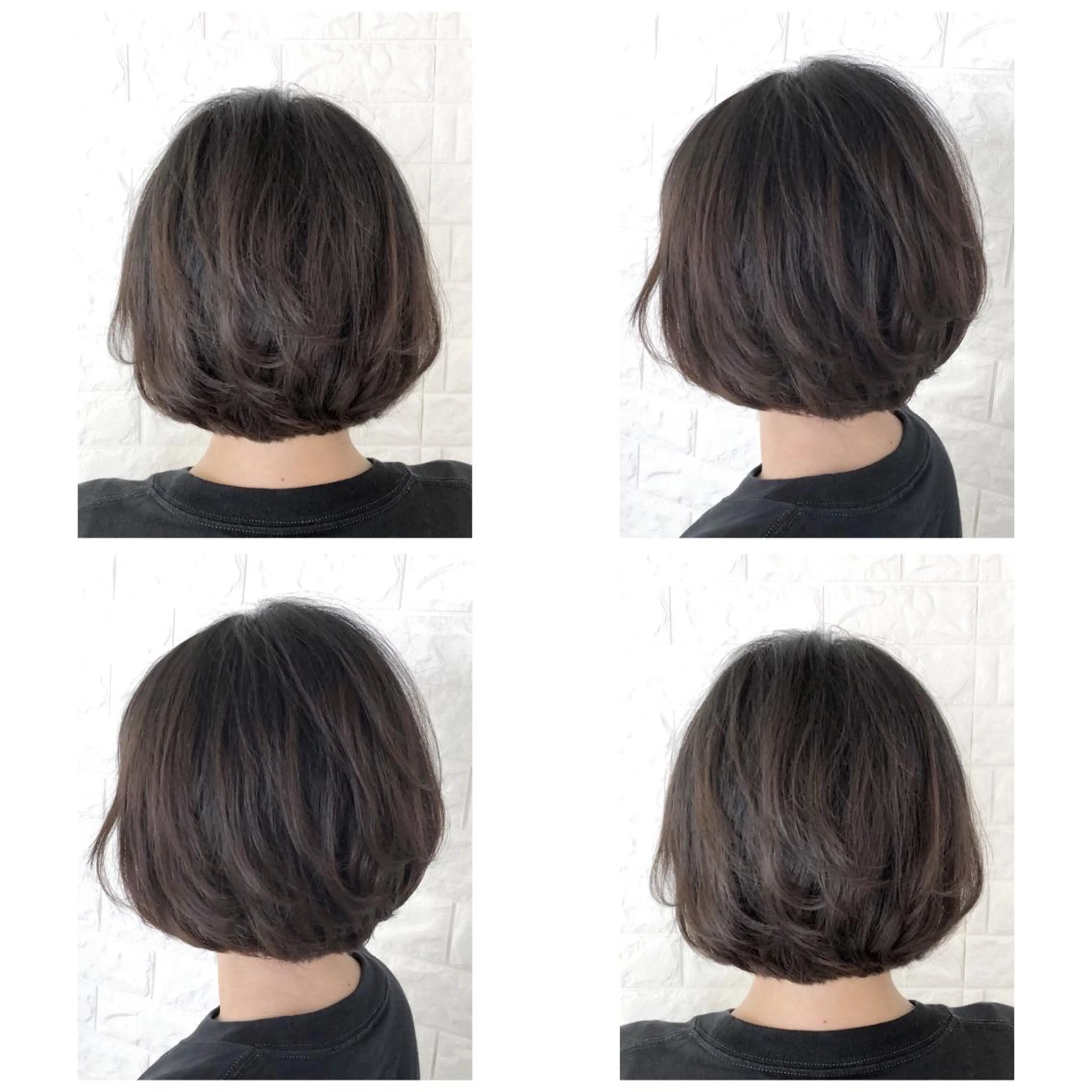 ショート ボブ KIZU 髪質改善 オカルト怪談のヘアスタイル