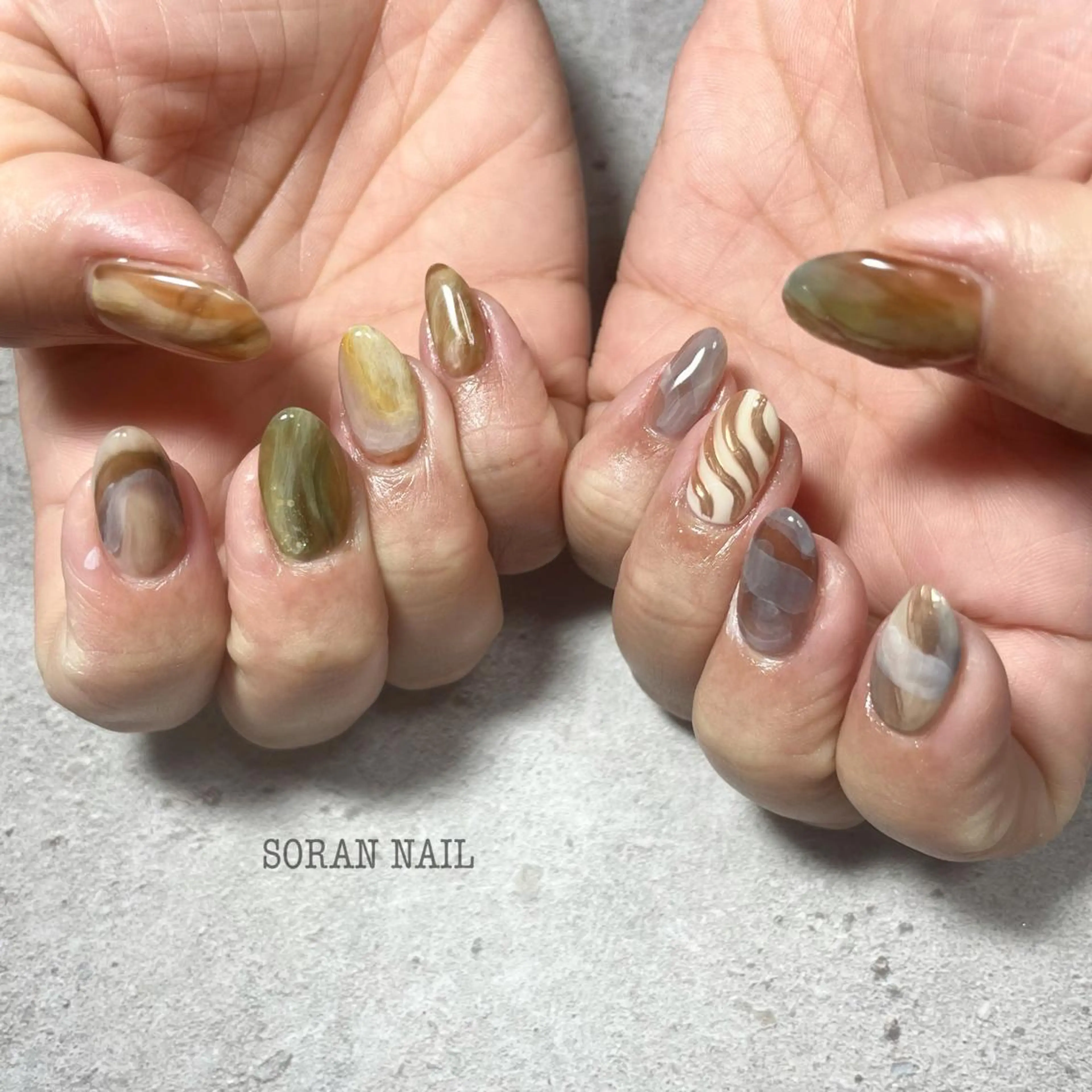 ネイル ハンドネイル soran nailのネイルデザイン