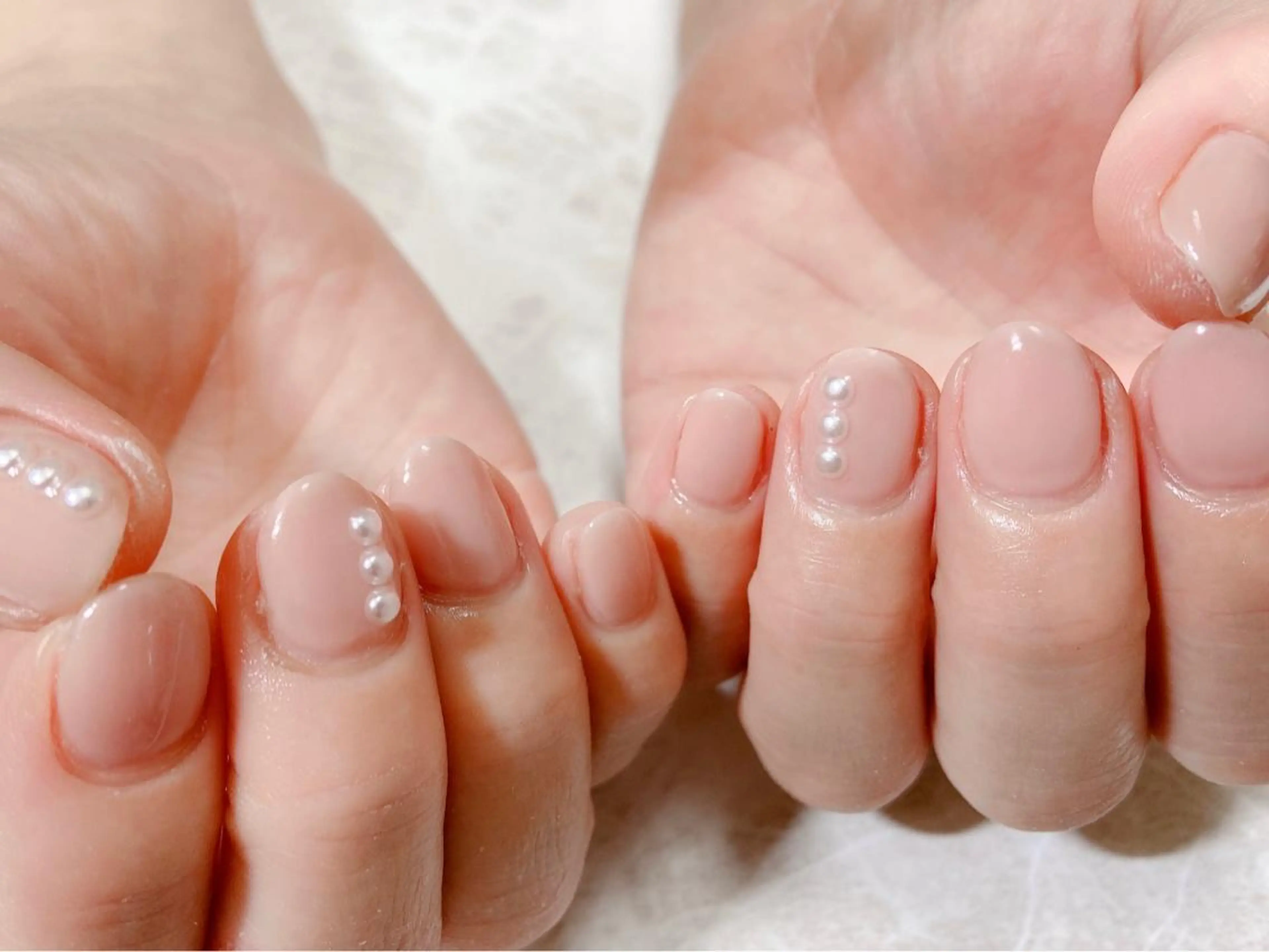 ネイル ストーンネイル ハンドネイル Lokahi NAILのネイルデザイン