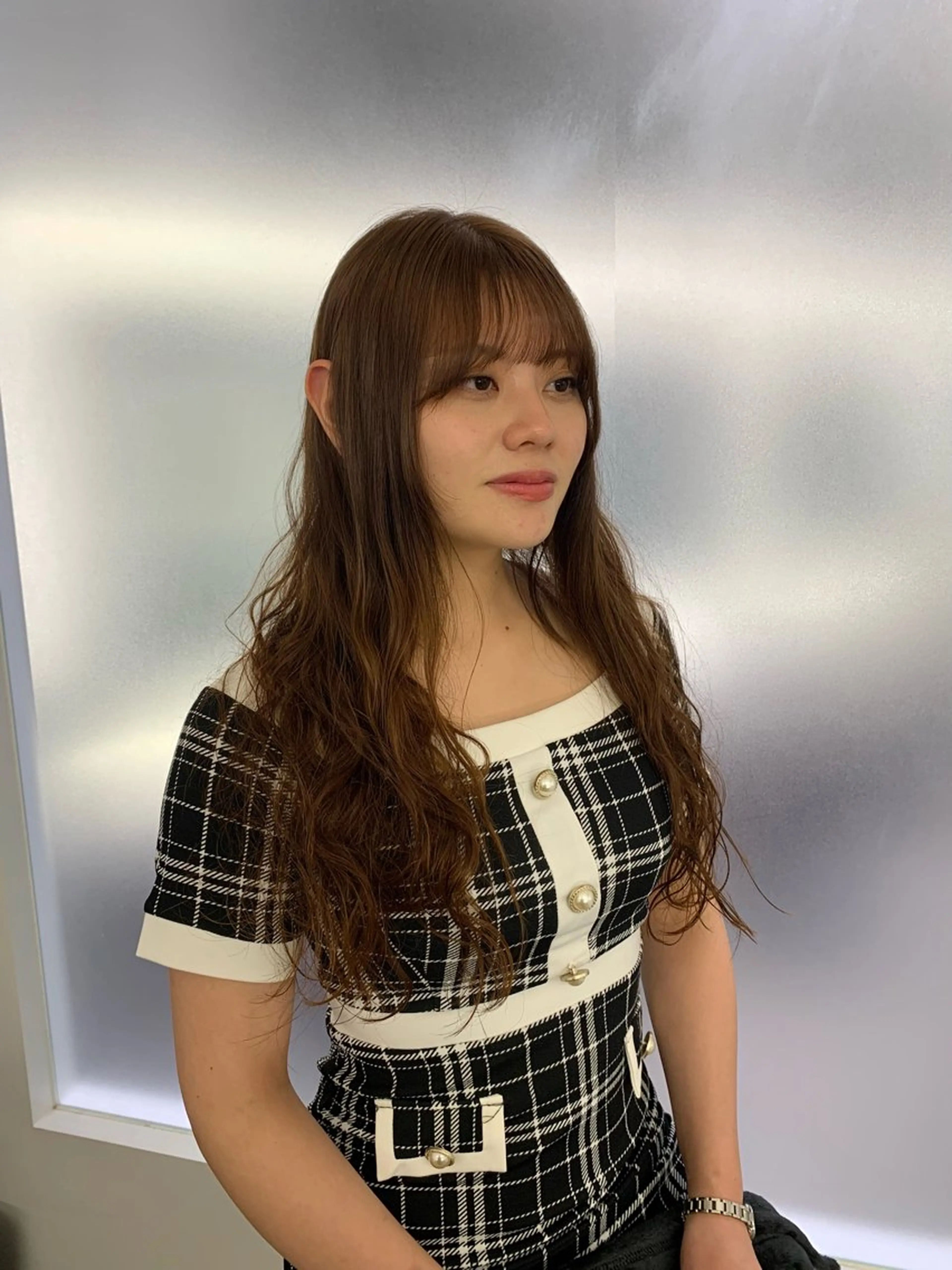 ロング カラー パーマ くさの しおりのその他イメージ