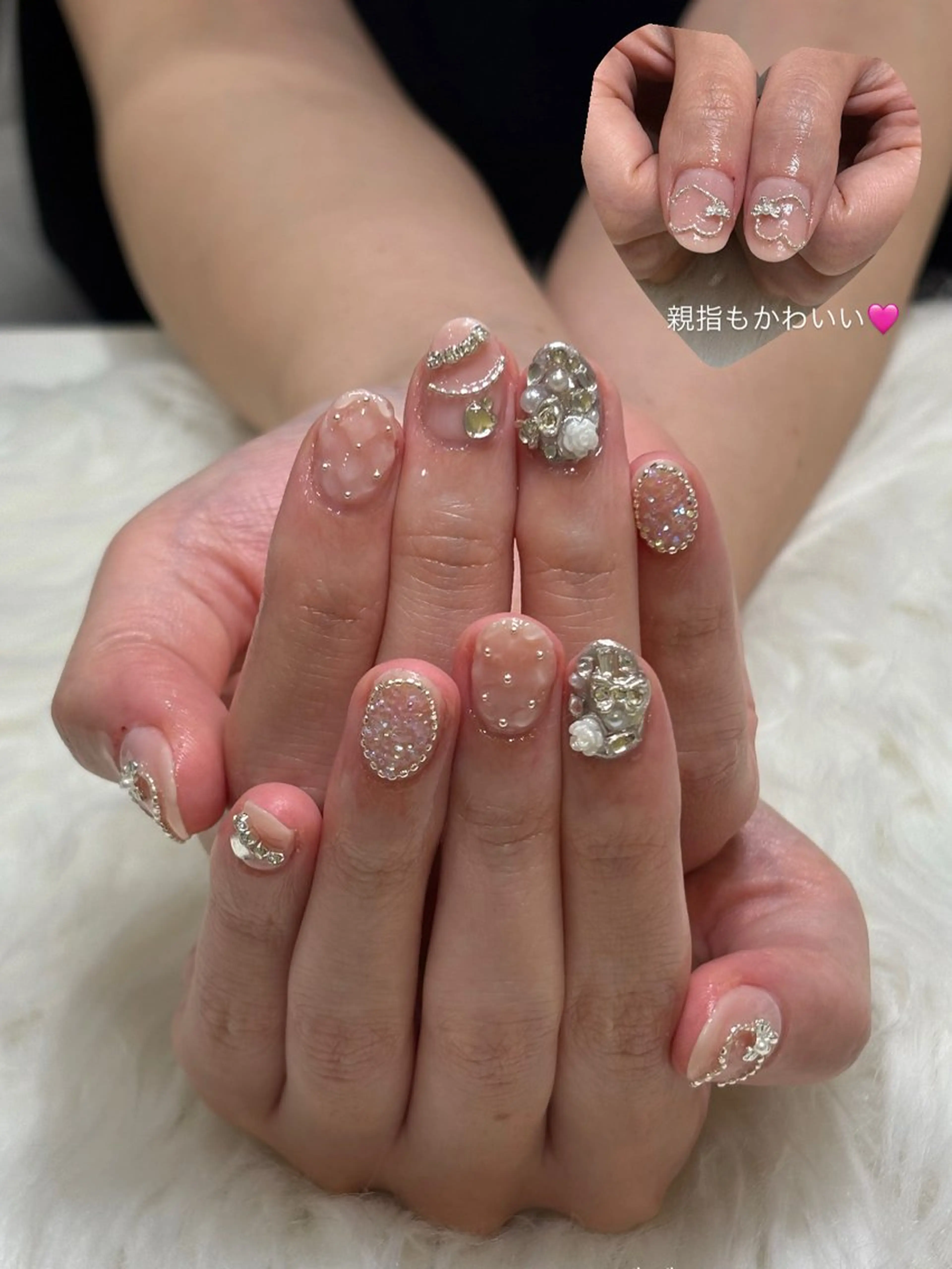 ネイル シオリ ⪩⪨のネイルデザイン