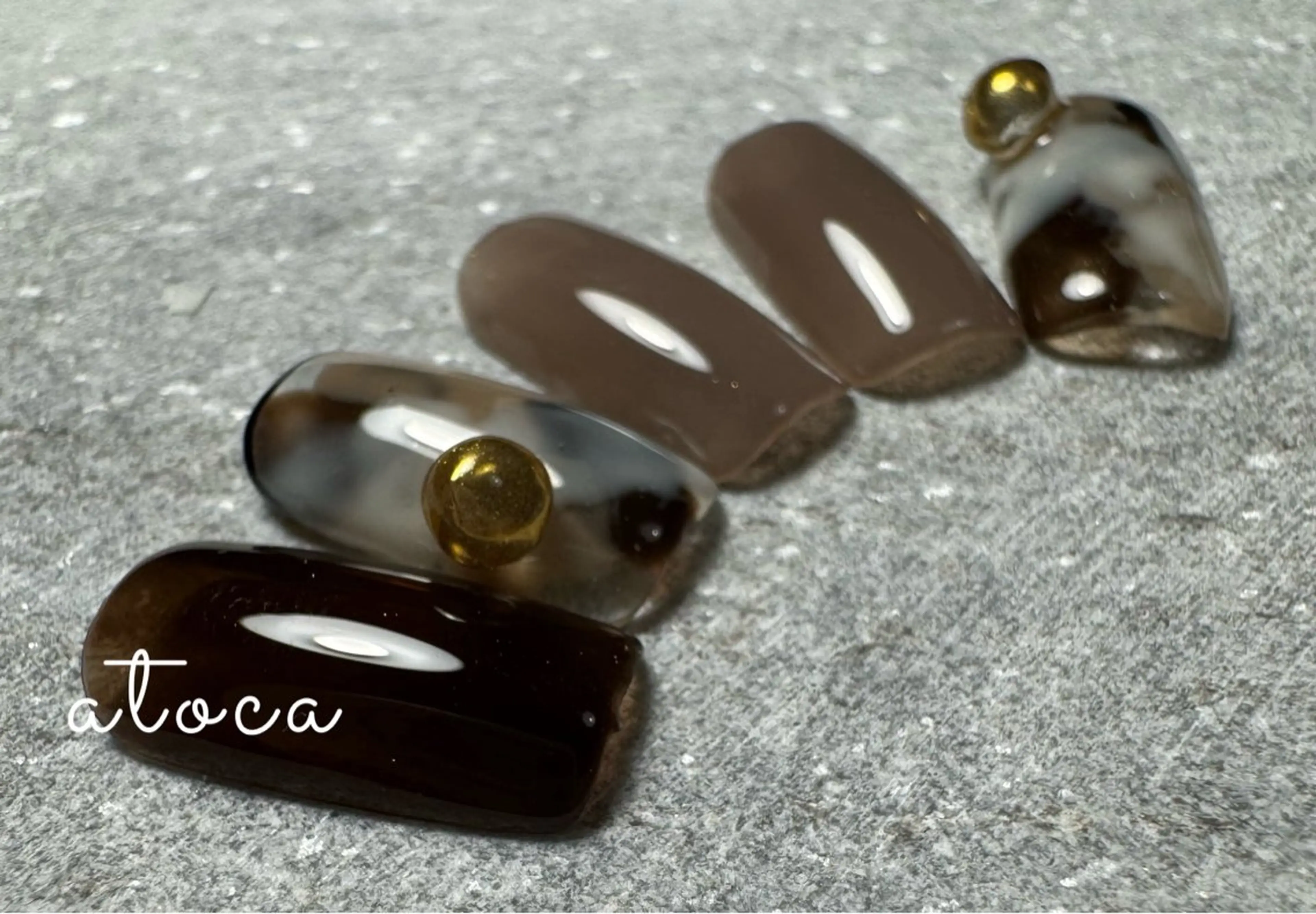 ネイル ワンカラーネイル mi riのネイルデザイン