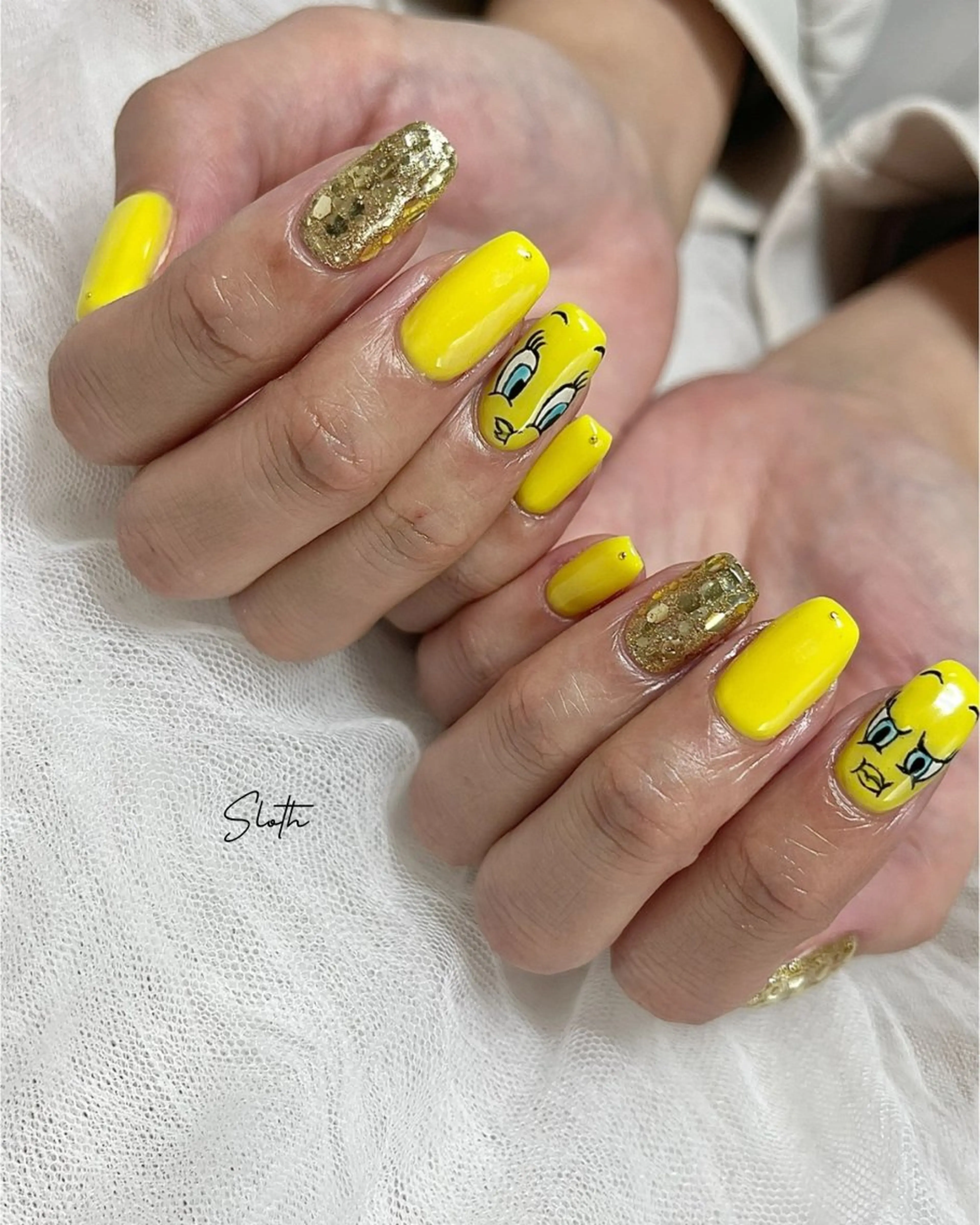 ネイル 持ち込み nail salon slothのネイルデザイン