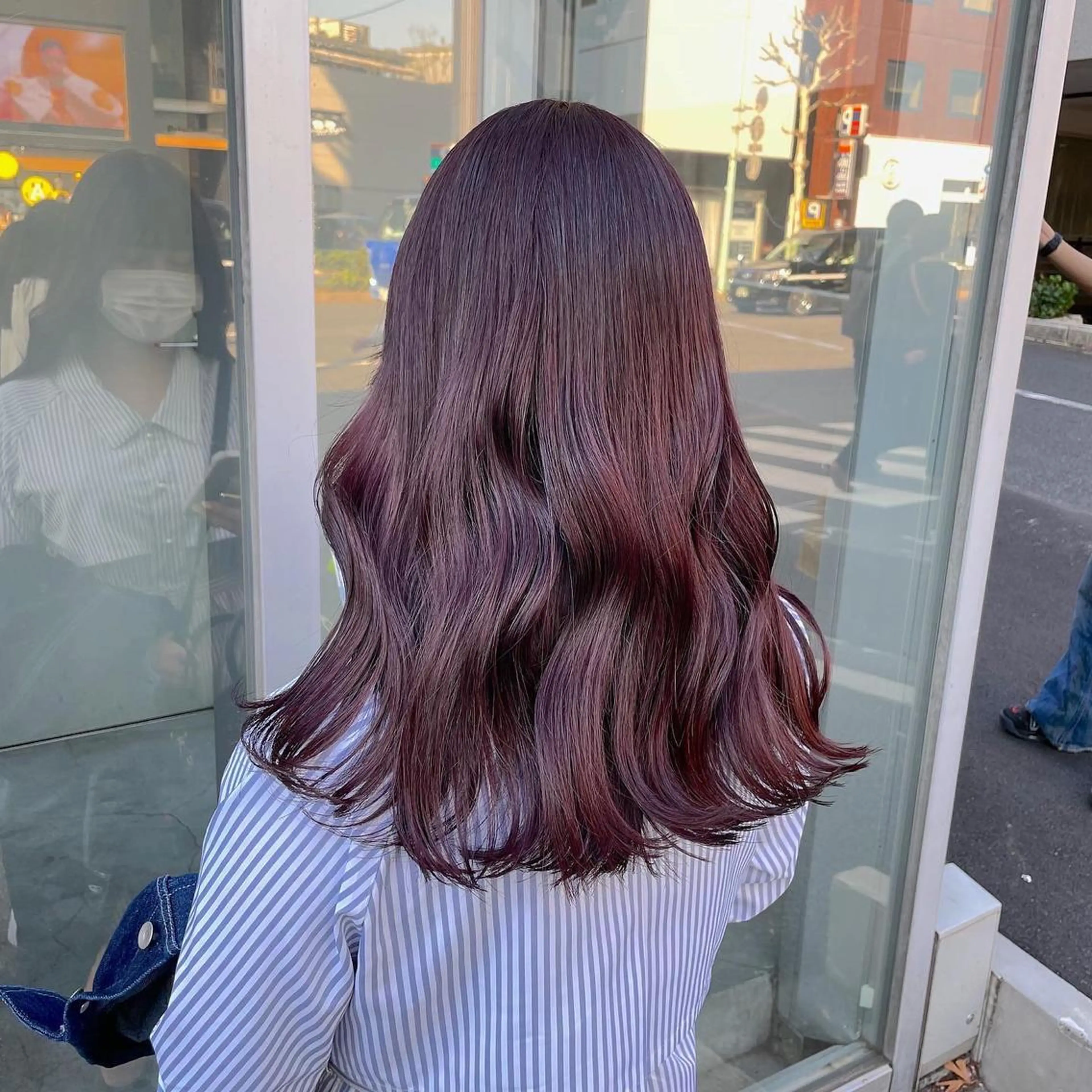 ロング 愛結 暖色カラー🎀🩰のヘアスタイル