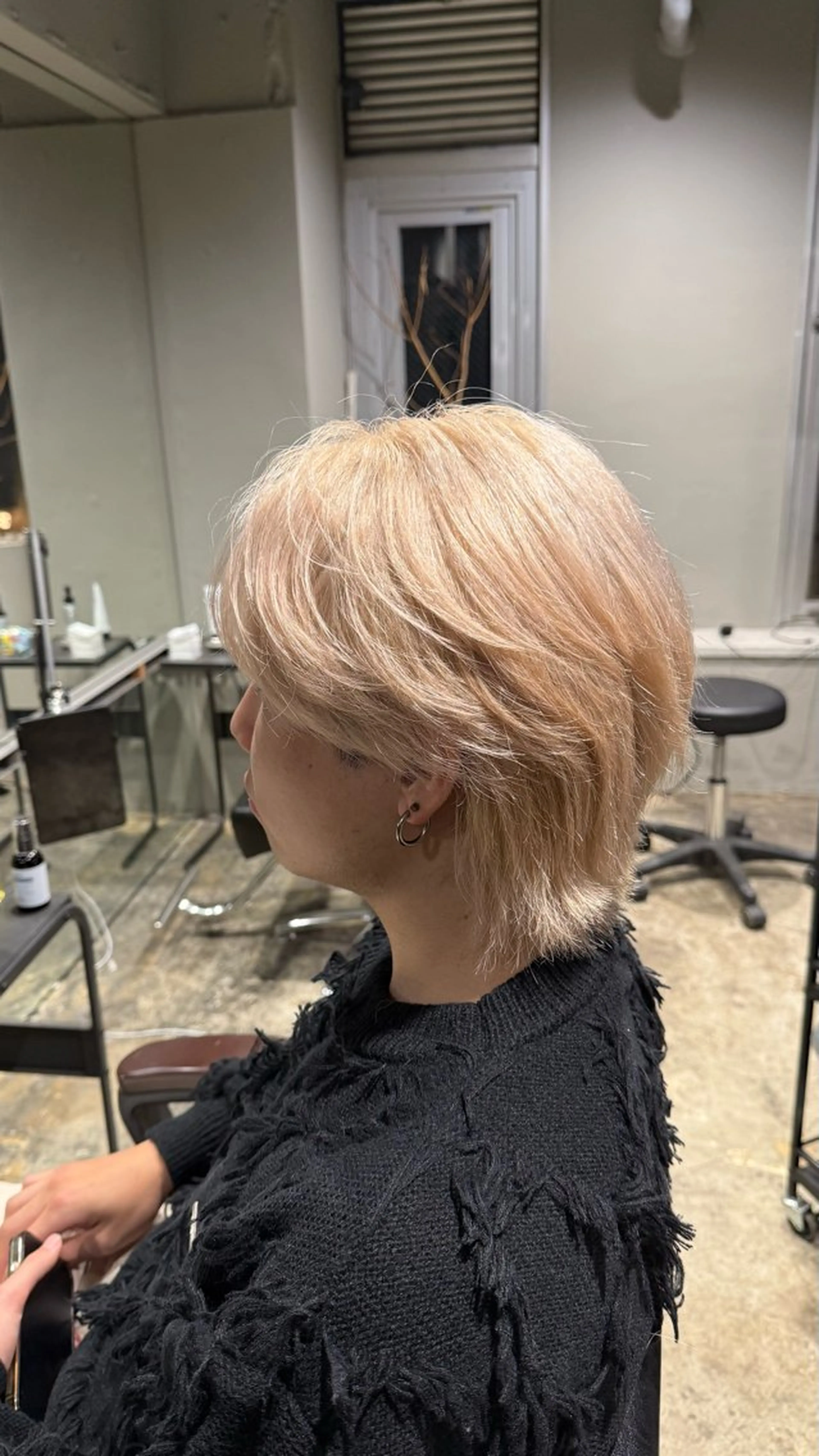 ショート カラー メンズ カット ヘアカラー トリートメント ヘアセット ROIS渋谷【ロイス】所属・高橋大樹/グレージュ /ベージュ/美髪のヘアスタイル