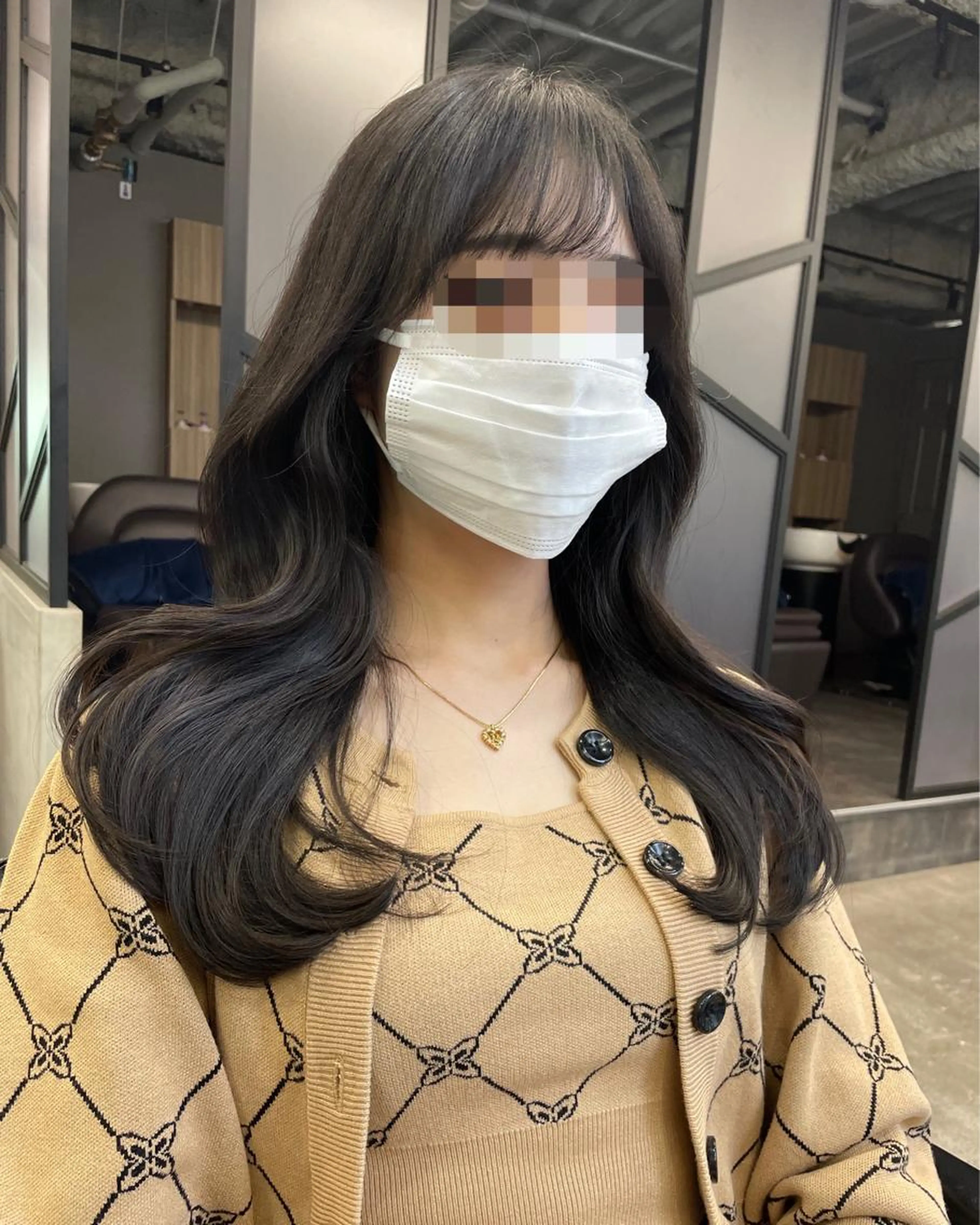 🌟艶カラー+メンテナンスカット+3ステップトリートメントの写真
