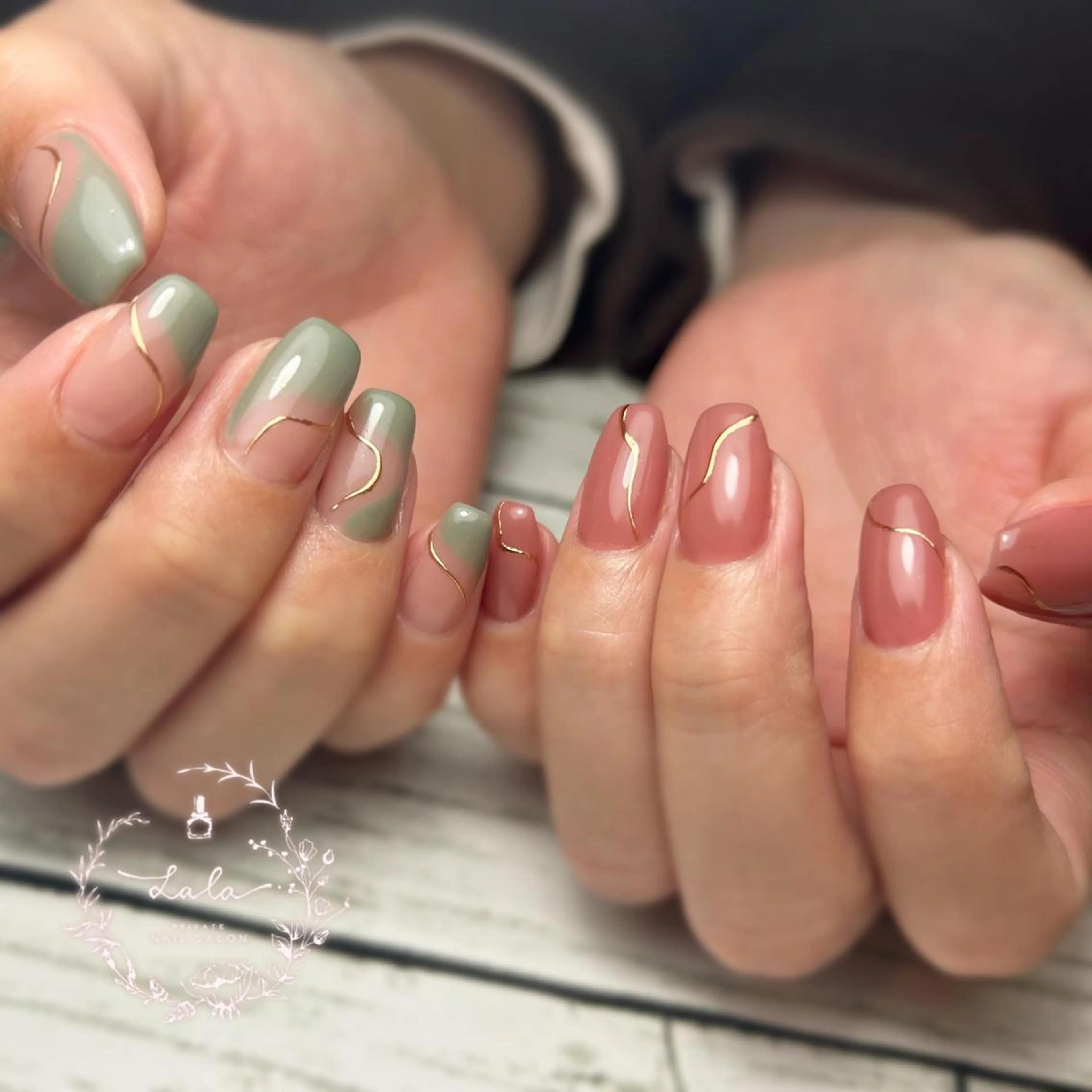 ミディアム Nail salon LaLa.のネイルデザイン