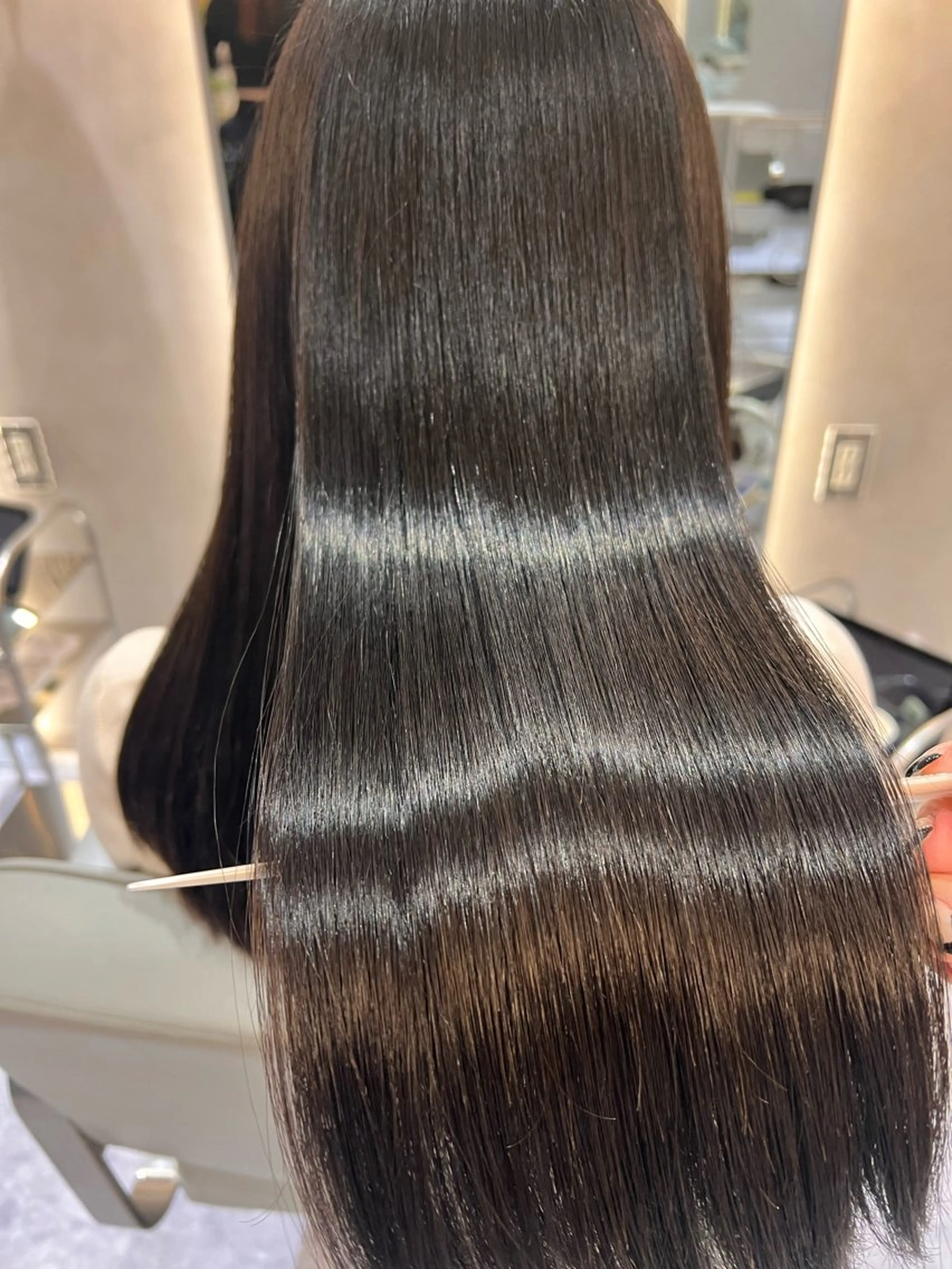 ロング 髪質改善 トリートメント カット トリートメント 💎透明感カラー/ 韓国ヘア💎KANAのヘアスタイル