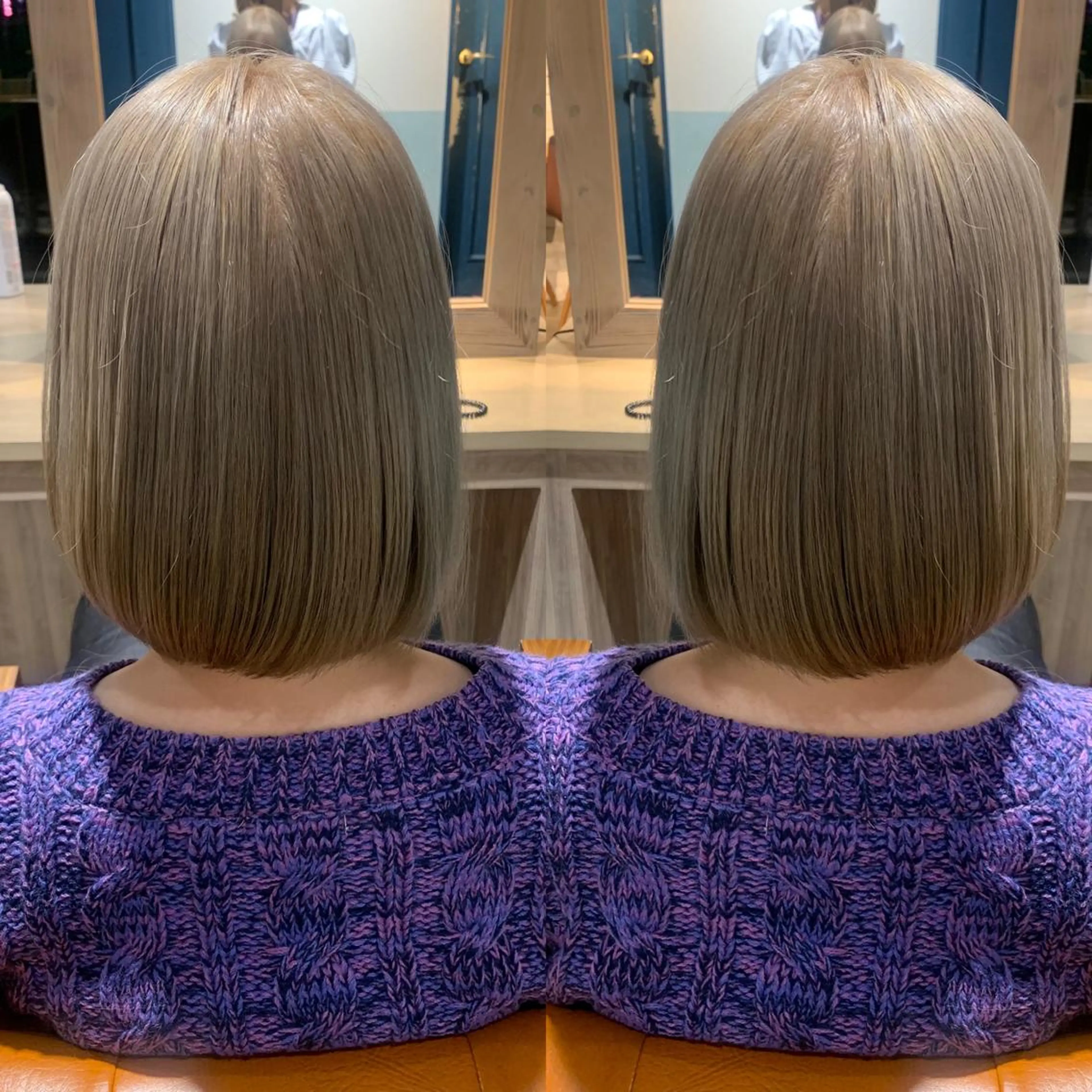 ショート カラー シルバー 韓国🇰🇷 ✂︎hair 内田愛のヘアスタイル