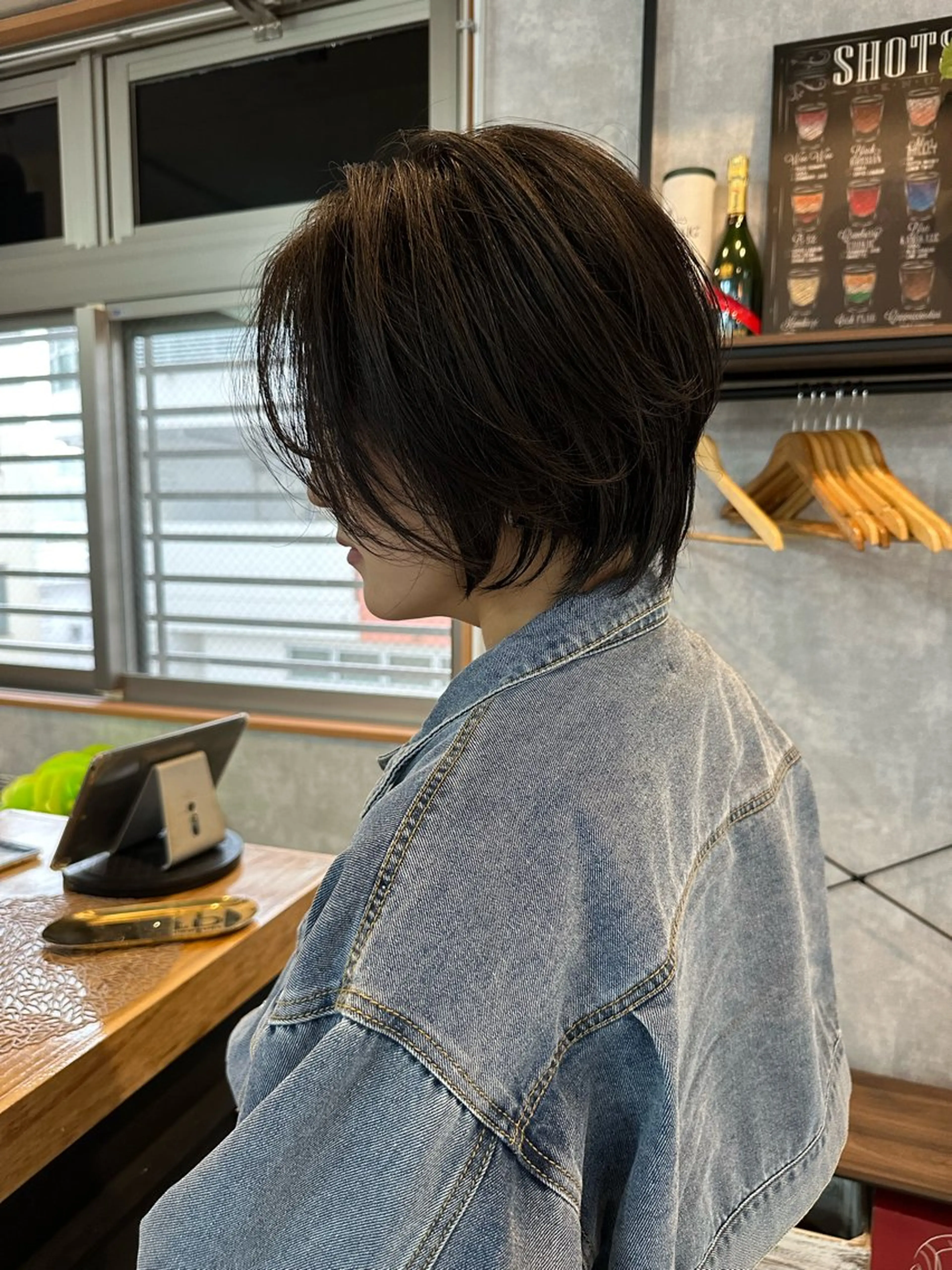 ショート 切りっぱなしボブ ショートボブ ハンサムショート 丸みショート ボブ カット ヘアカラー トリートメント C’LD hair  produce /シールドヘア所属・モテ髪/ボブ/ショー ト/アダチフウトのヘアスタイル