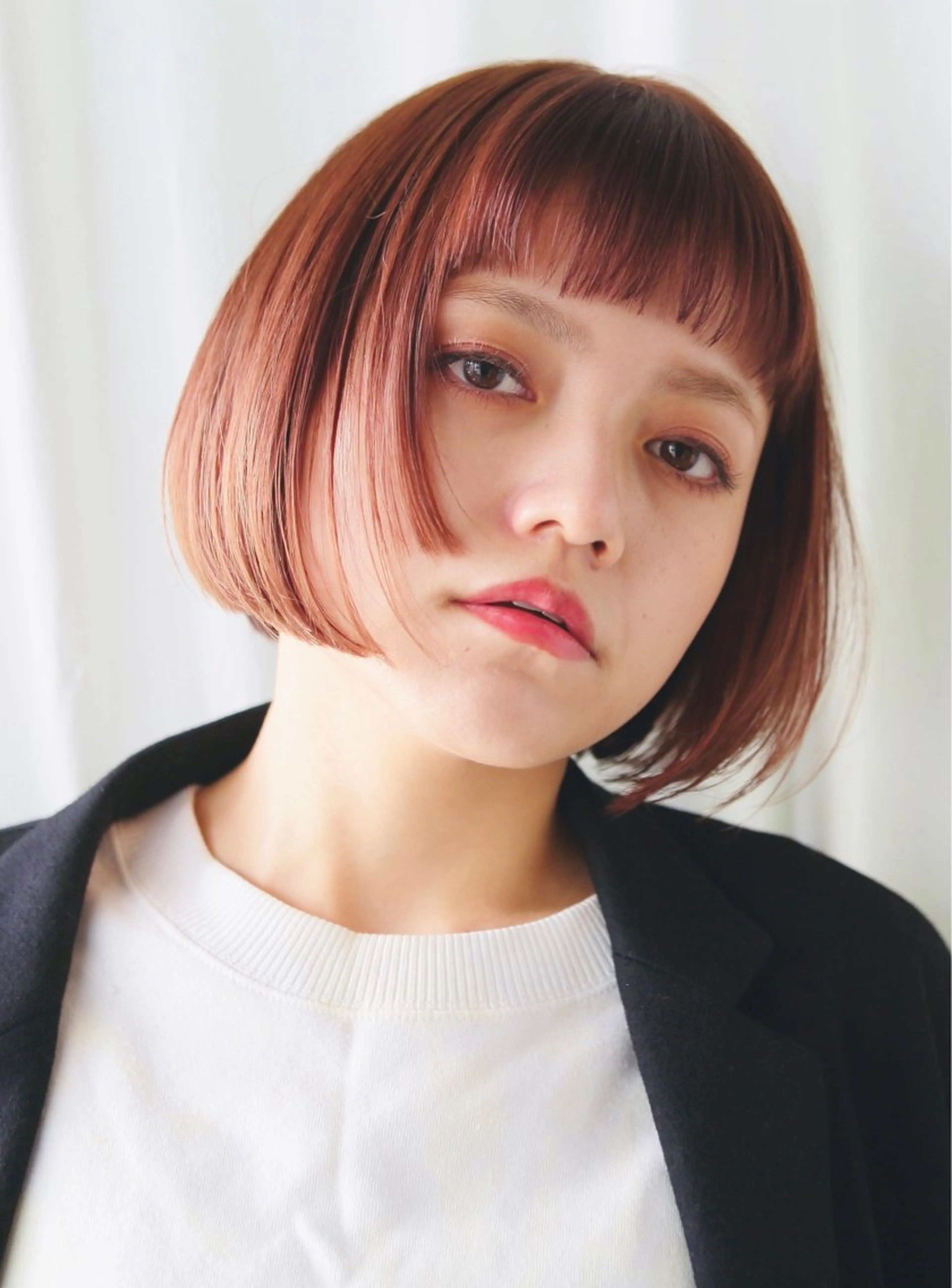 ショート カラー ショートボブ ハイトーンカラー ボブ 似合わせカット ショートヘア カット ヘアカラー トリートメント ショートボブ縮毛矯正 髪質改善のプロ山道潤のヘアスタイル