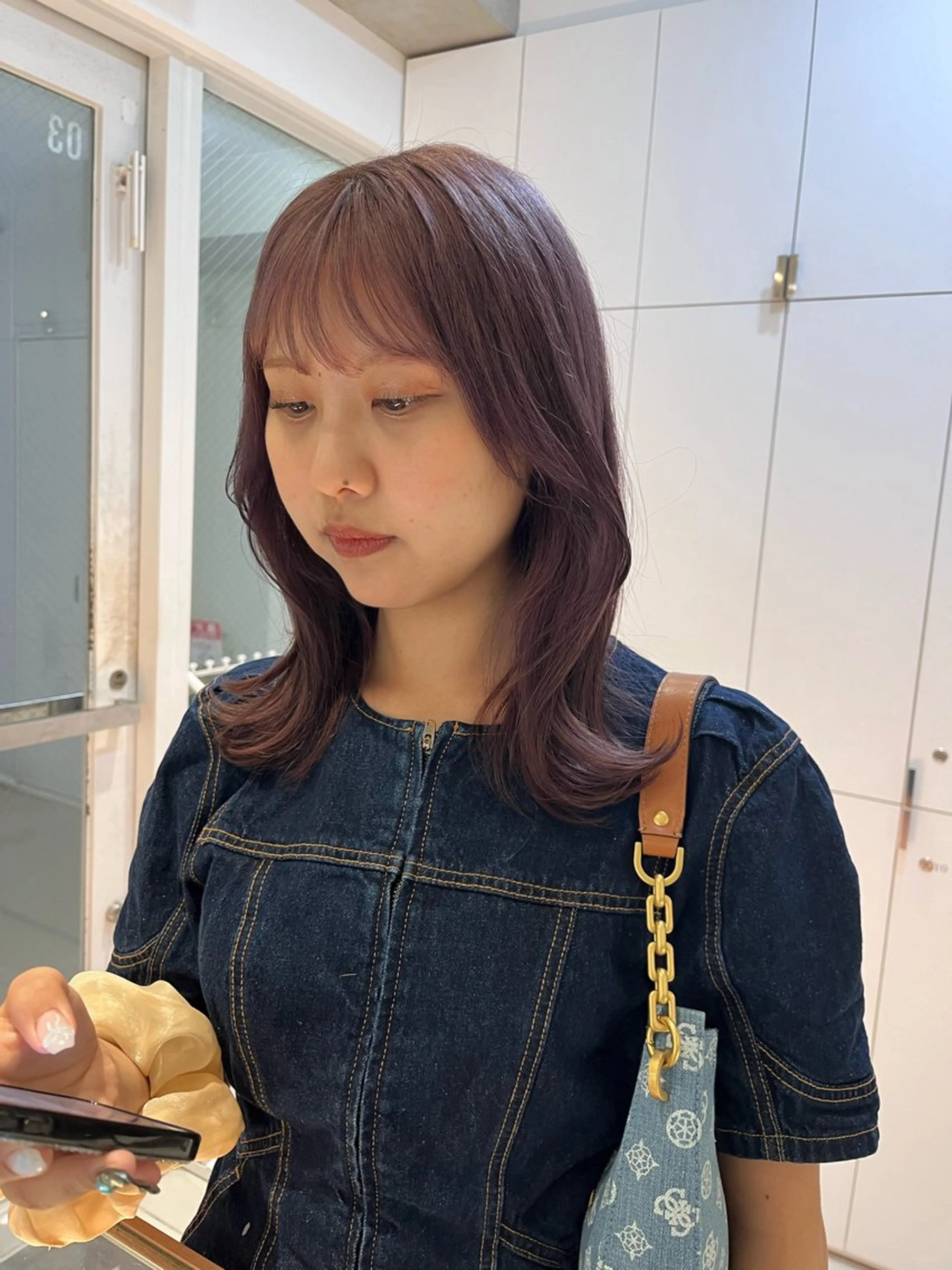 ミディアム stylist ◎RUKI.のヘアスタイル