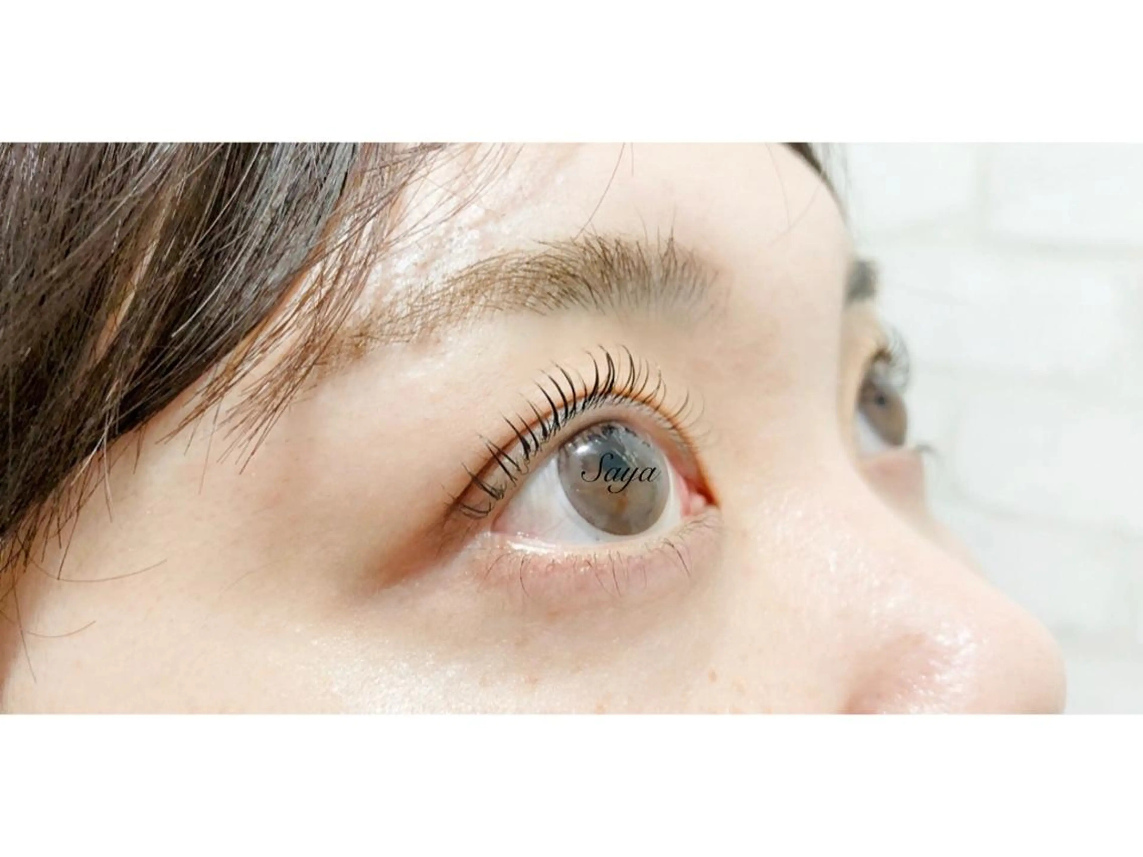 ミディアム カラー パーマ ヘアアレンジ メンズ キッズ ネイル マツエク・マツパ ミディアムパーマ メンズパーマ まつげパーマ トリートメント マツパ Attrait Eye所属・Attrait Eye☻*Sayaのマツエク・マツパデザイン