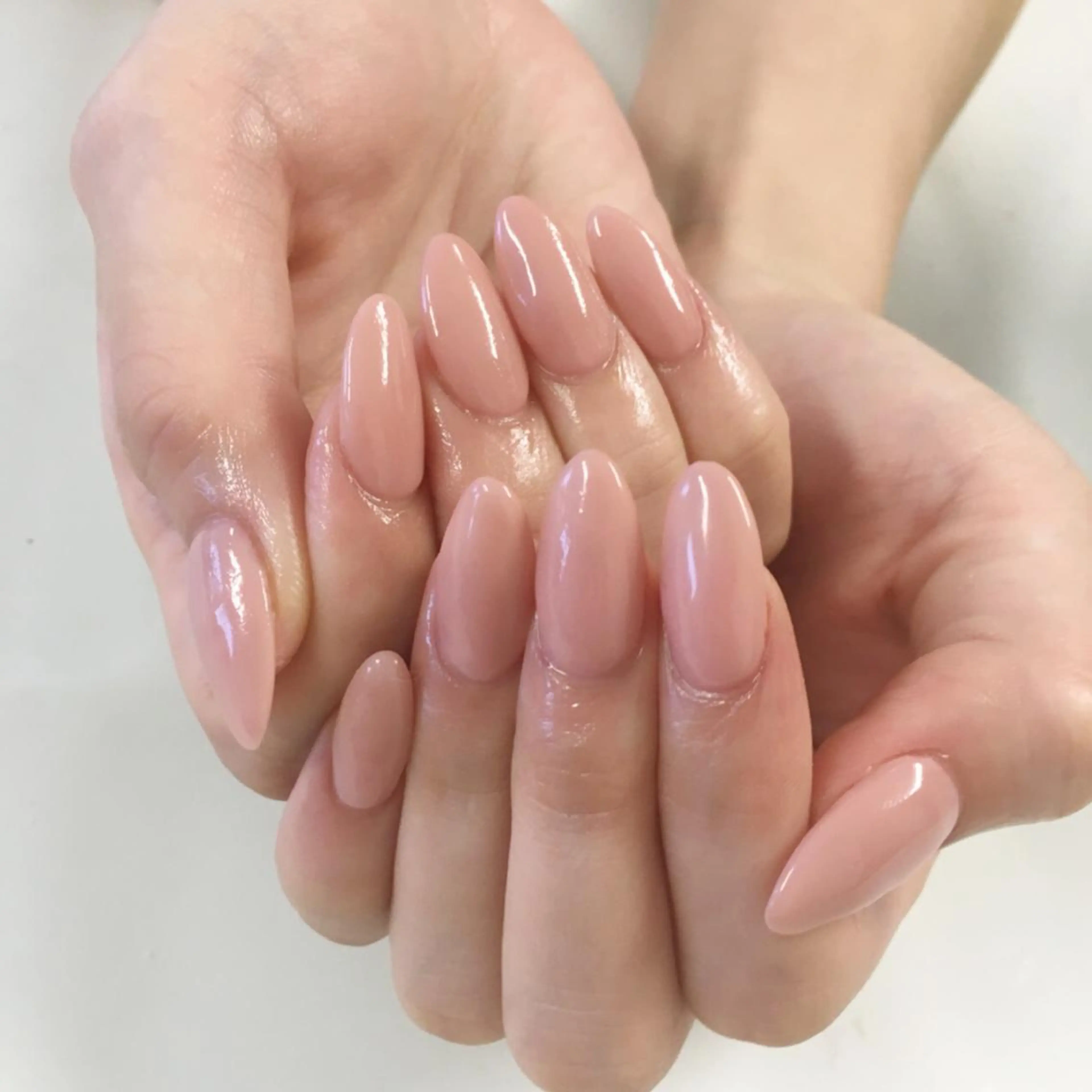 ネイル ワンカラーネイル スカルプネイル SHINE NAILのネイルデザイン