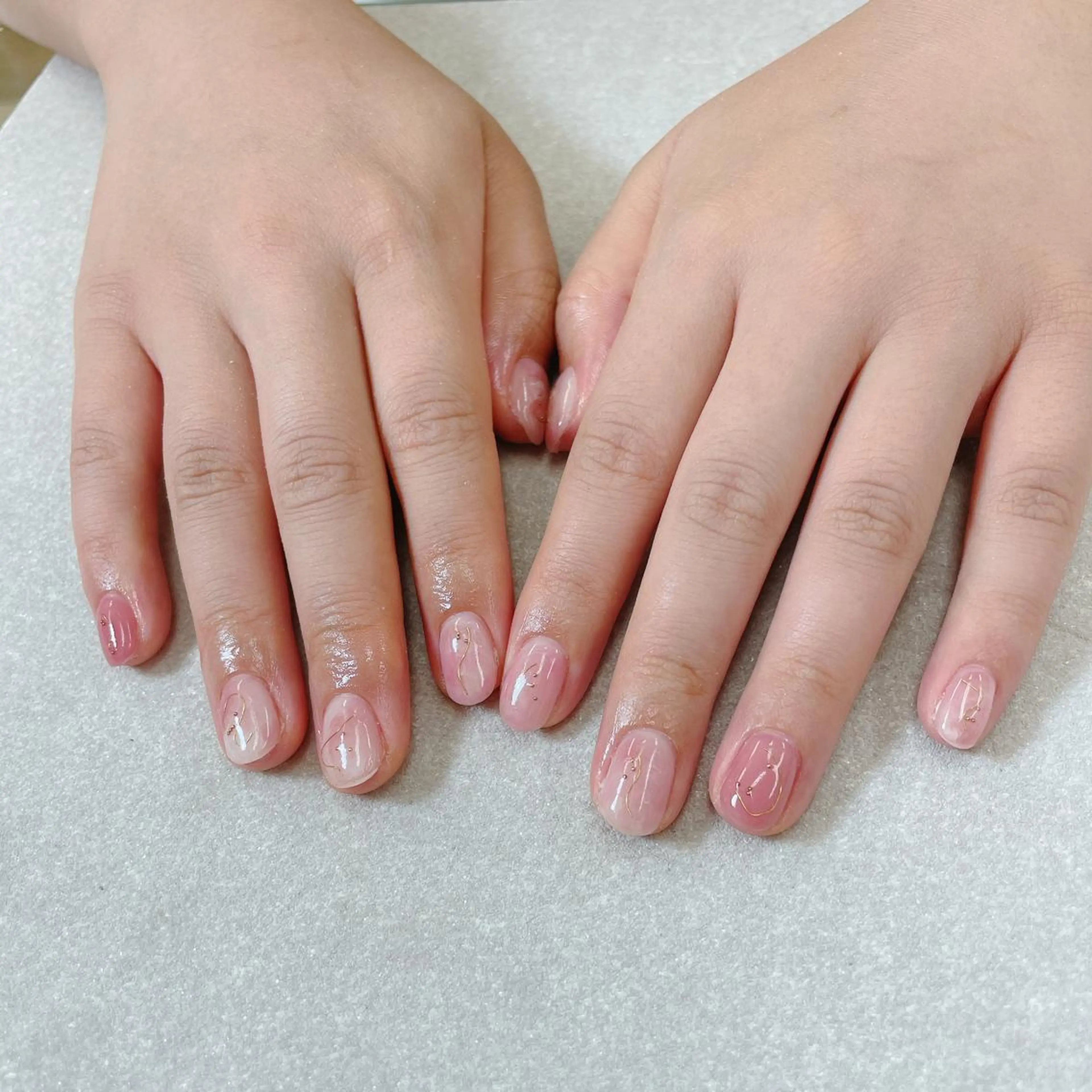 ネイル アートネイル ハンドネイル A85G ayakoのネイルデザイン