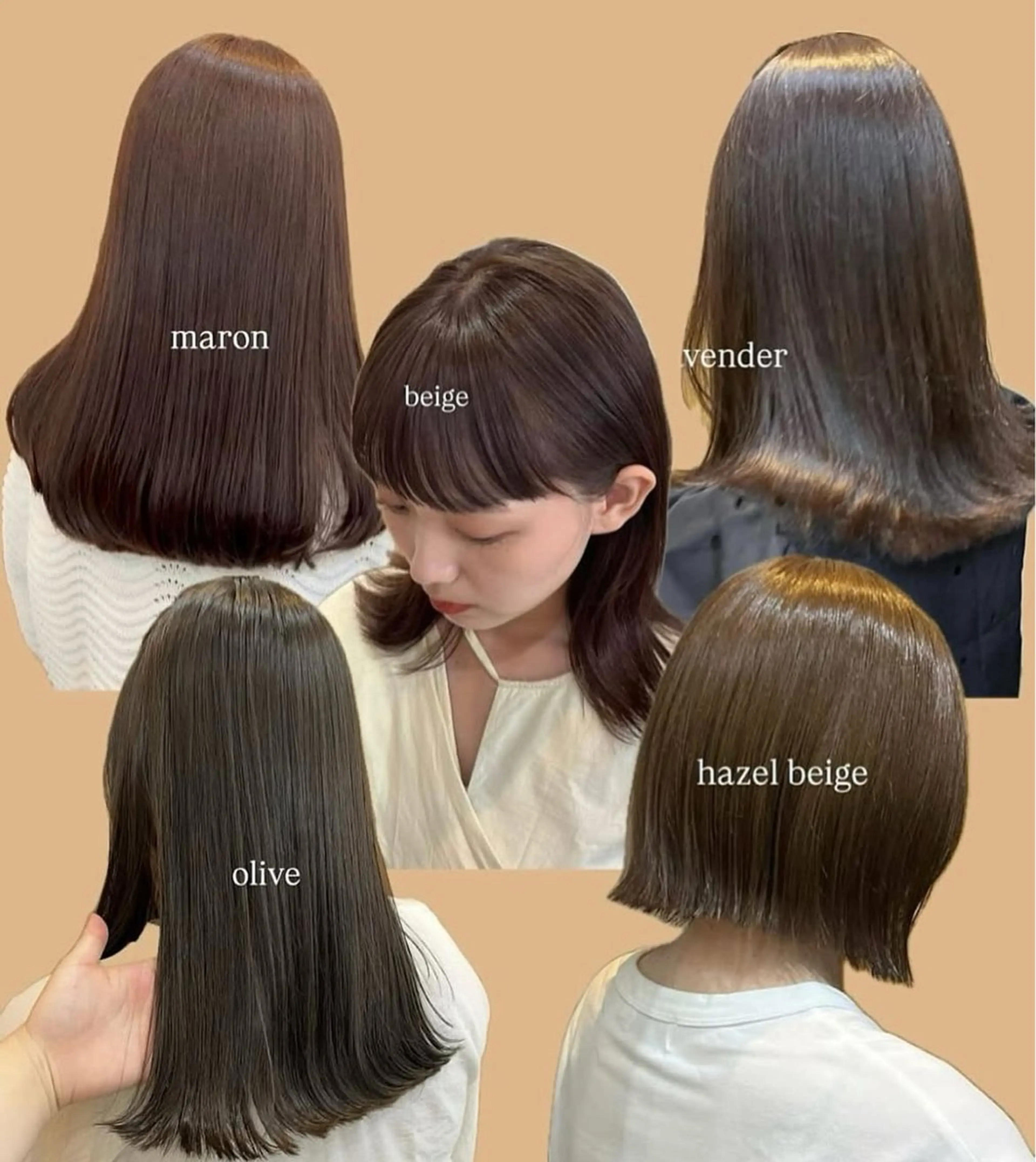 セミロング 髪質改善 トリートメント 🫧レイヤー/暖色 /ベージュMAI🫧のヘアスタイル