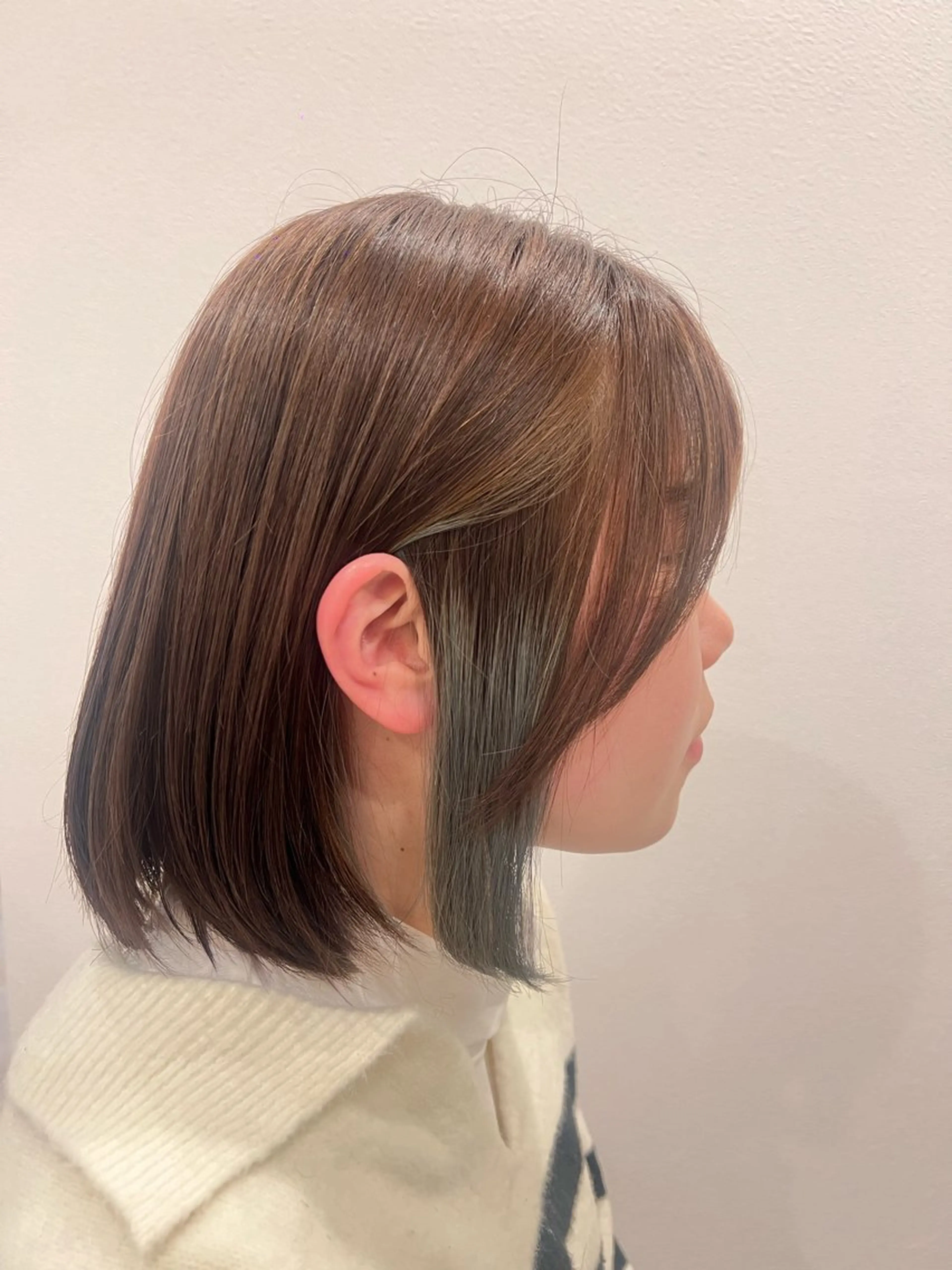 ショート sunquestみずほ台所属・韓国風ハイトーン ハヤタ💎のヘアスタイル