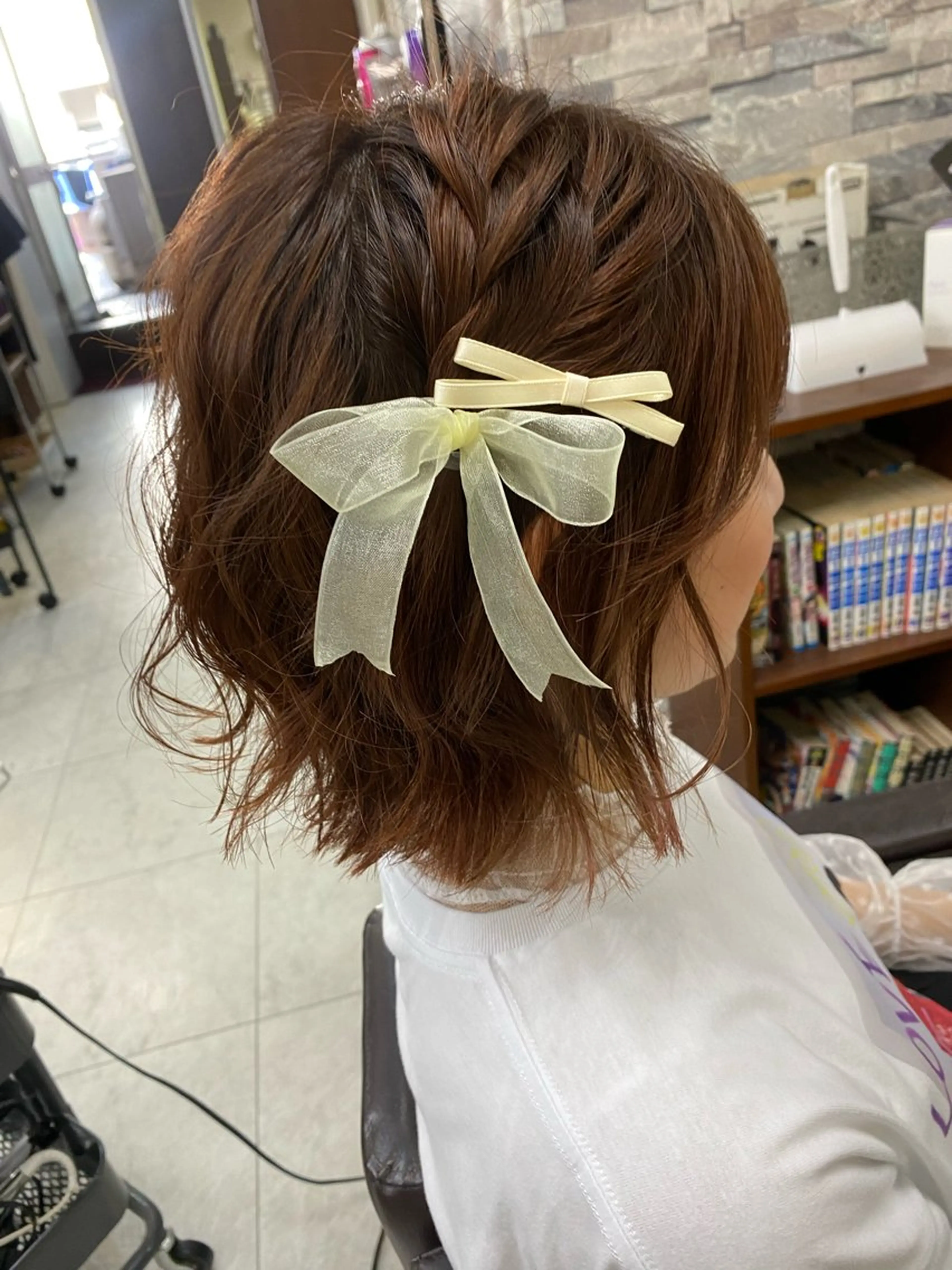 ショート ヘアセット 土屋朱理/ Doukeshiのヘアスタイル