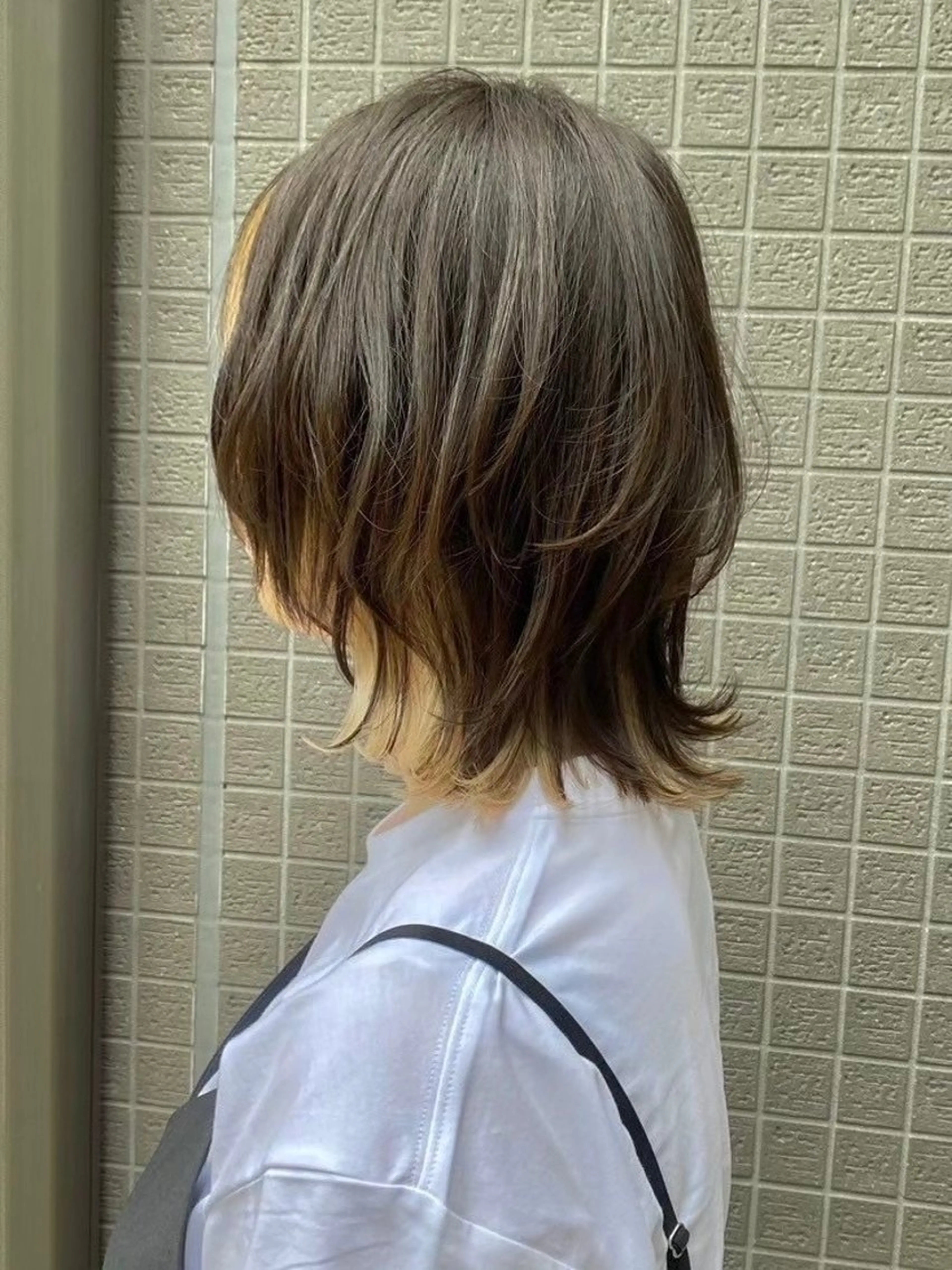ミディアム カラー カット ヘアカラー トリートメント SLOW by opsia所属・髪質改善✨️🍀 曳舟FUKUDAのヘアスタイル